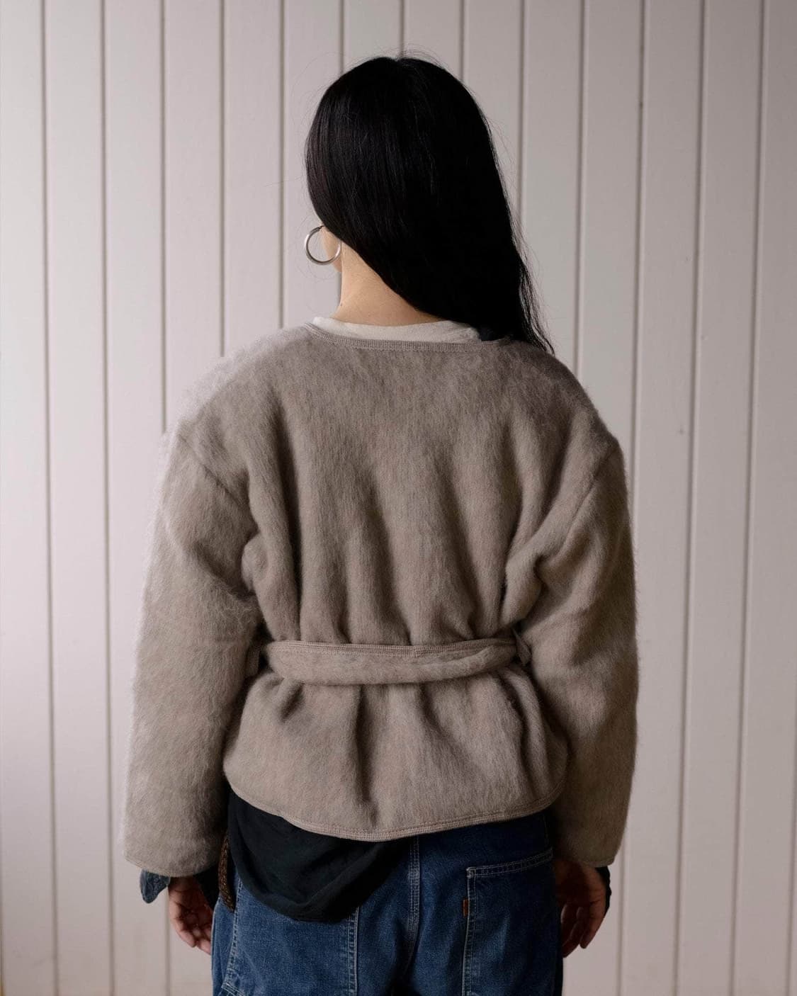 [XS/S,M/L]베이스레인지 Capas 울 자켓/사하라 상품이미지3