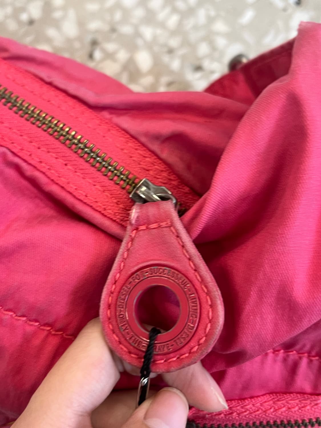 Diesel Nylon Body Bag (Hot Pink) 상품이미지5