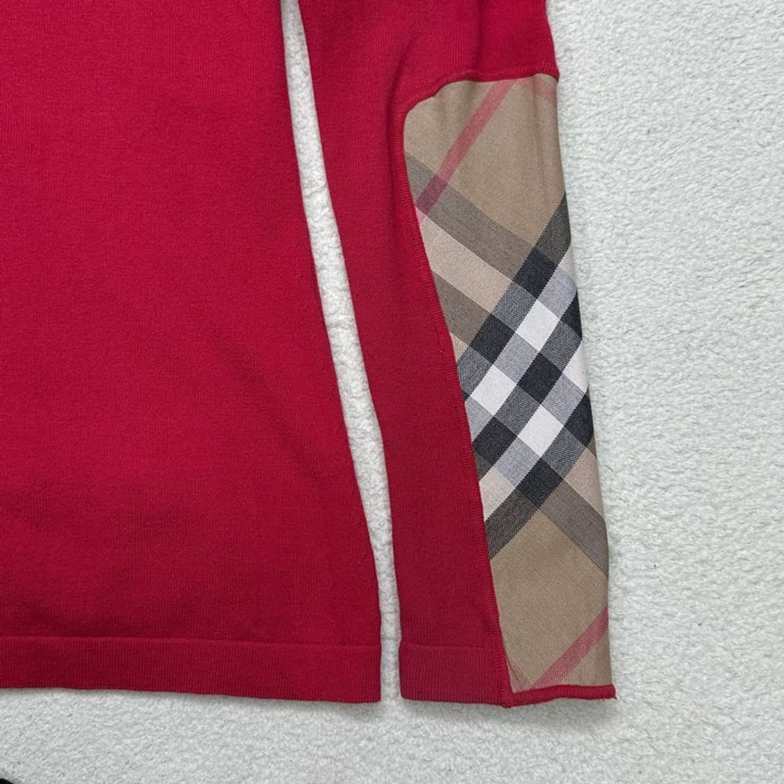 BURBERRY 노바체크 니트집업 M 상품이미지5