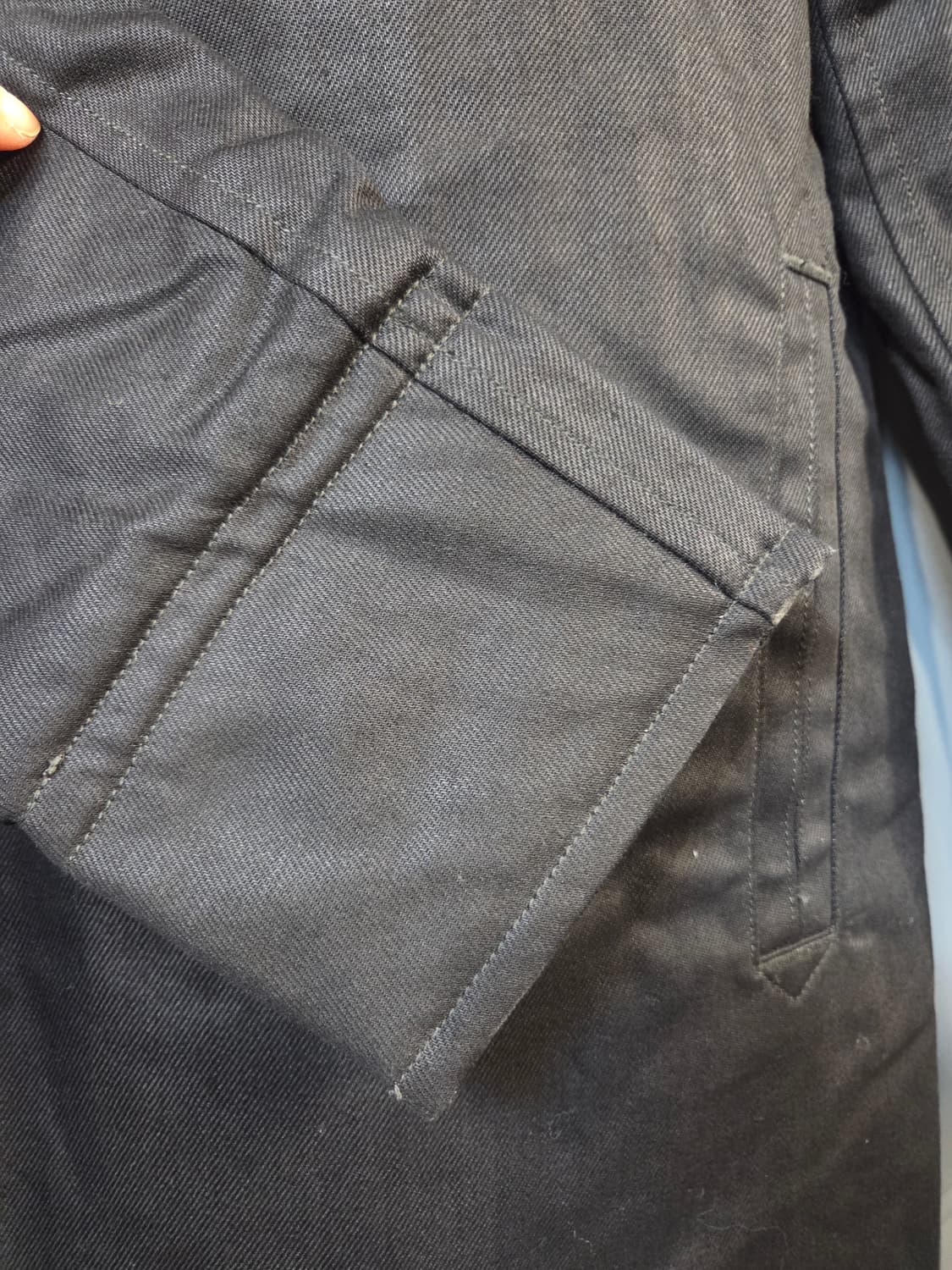 G-Star RAW 더블 브레스트 블랙 코트(M) 상품이미지4