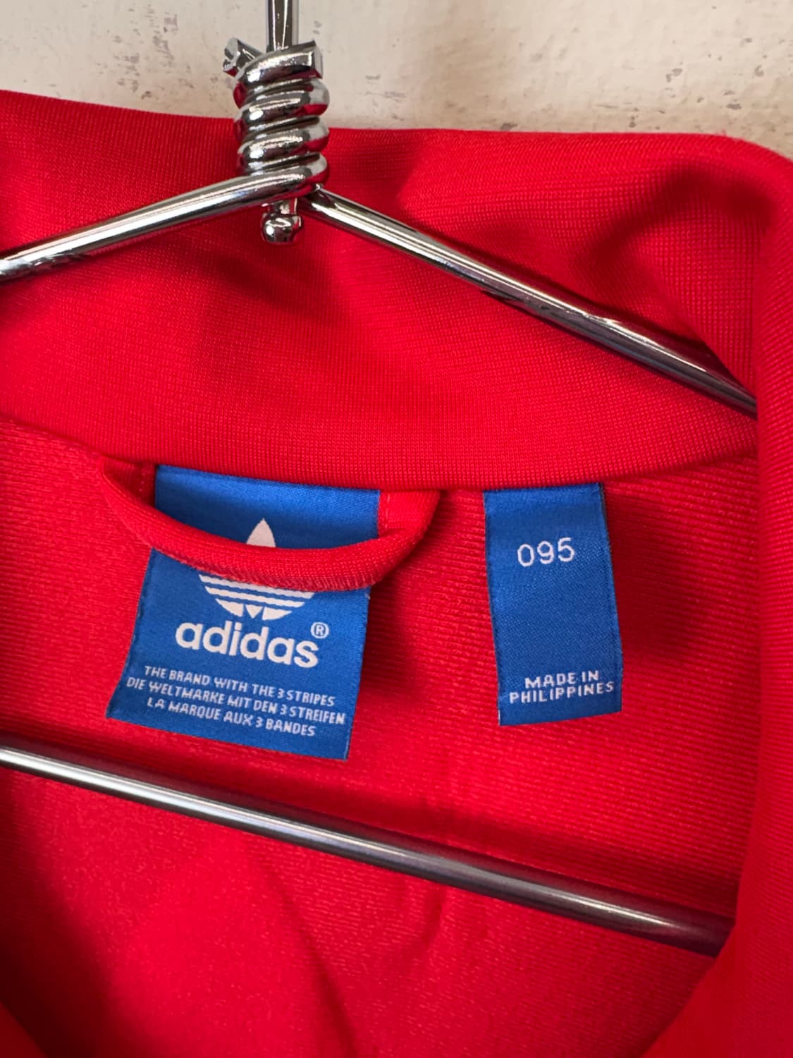 아디다스 파이어버드 레드 빅로고 트랙탑 져지 상품이미지8