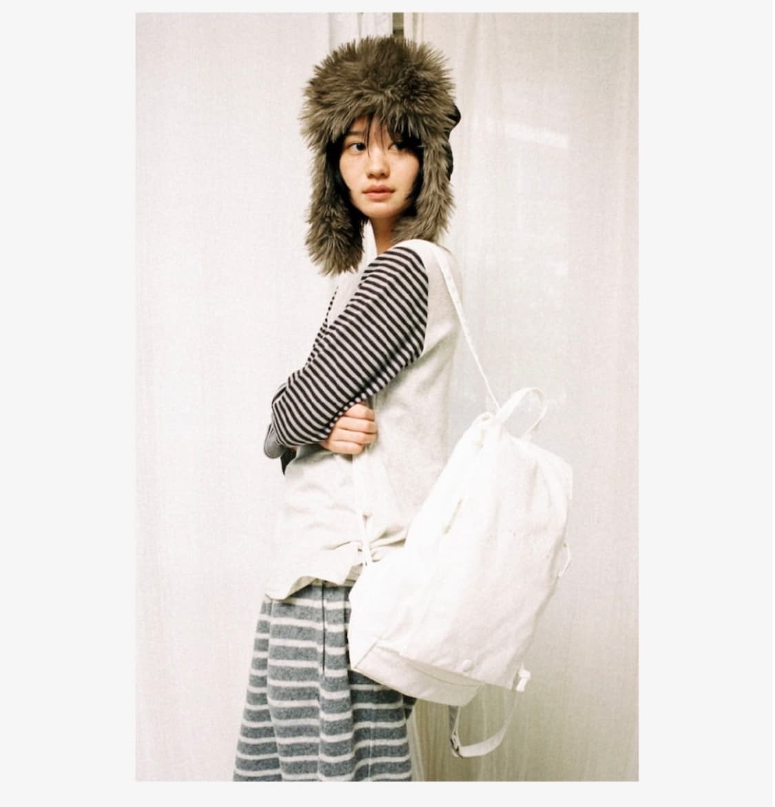 aeae 퍼 트루퍼햇 fur trooper hat 브라운 상품이미지1