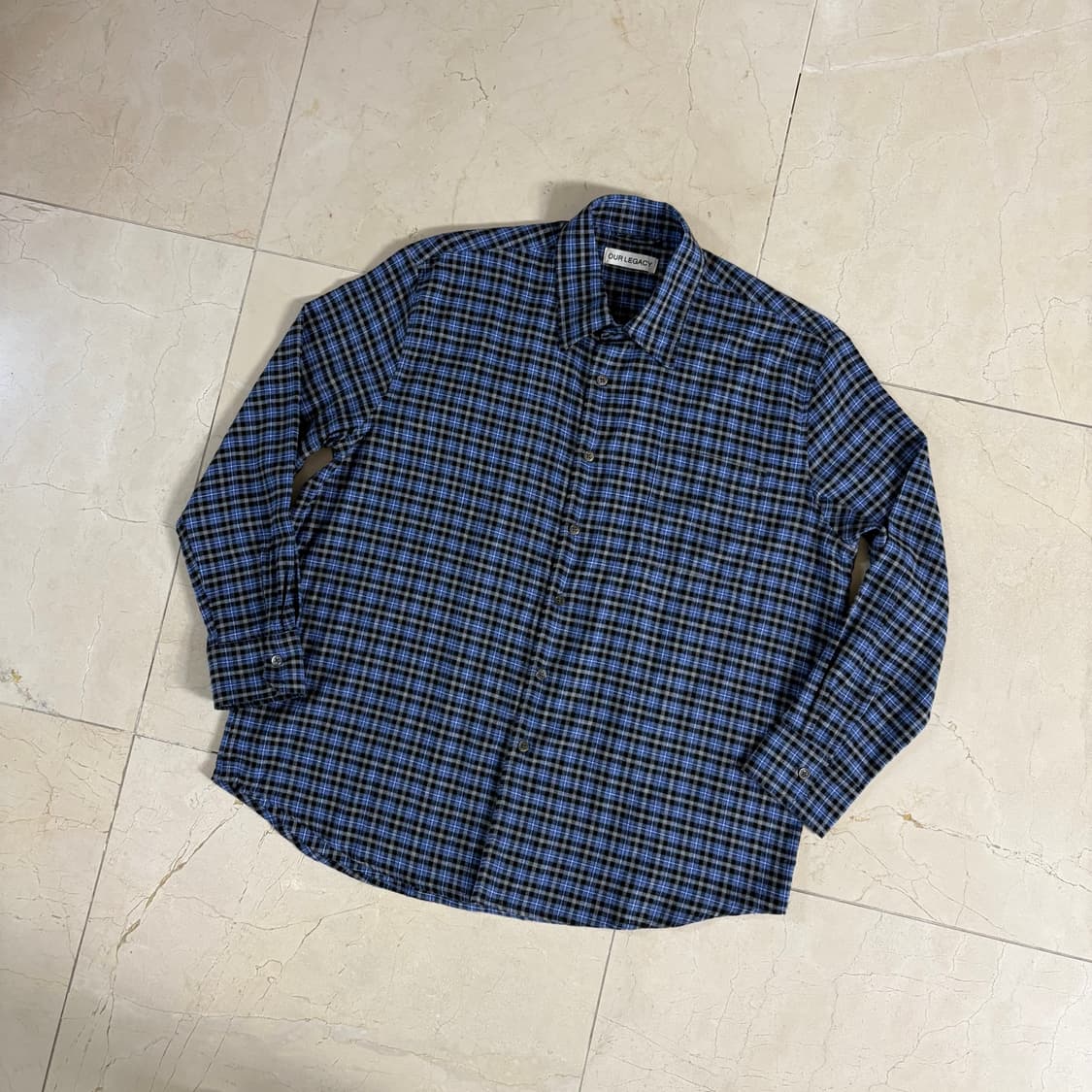 Our Legacy Above Shirt Cantrell Check 상품이미지2