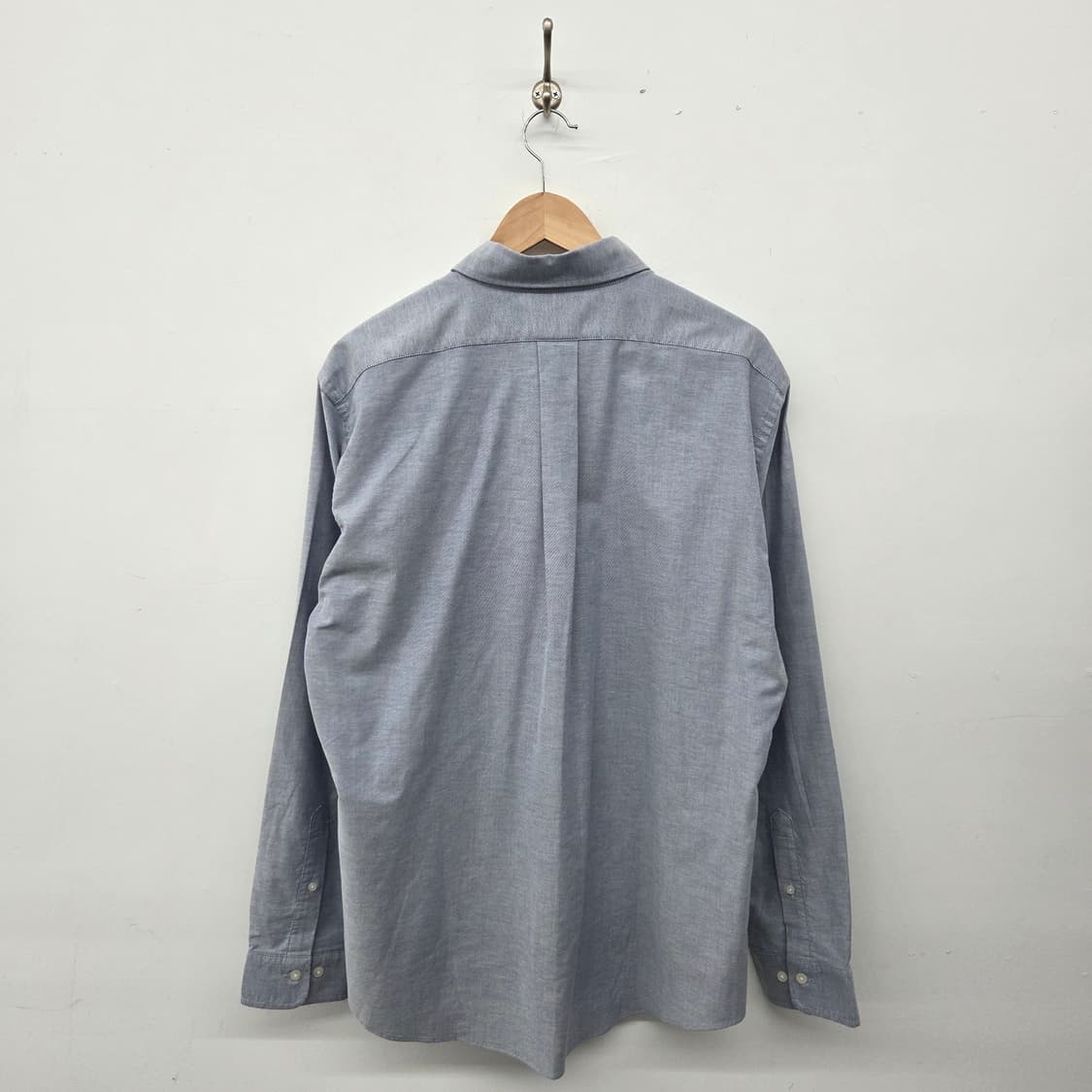 브룩스브라더스 옥스포드 셔츠 블루 남성 XXL 상품이미지5