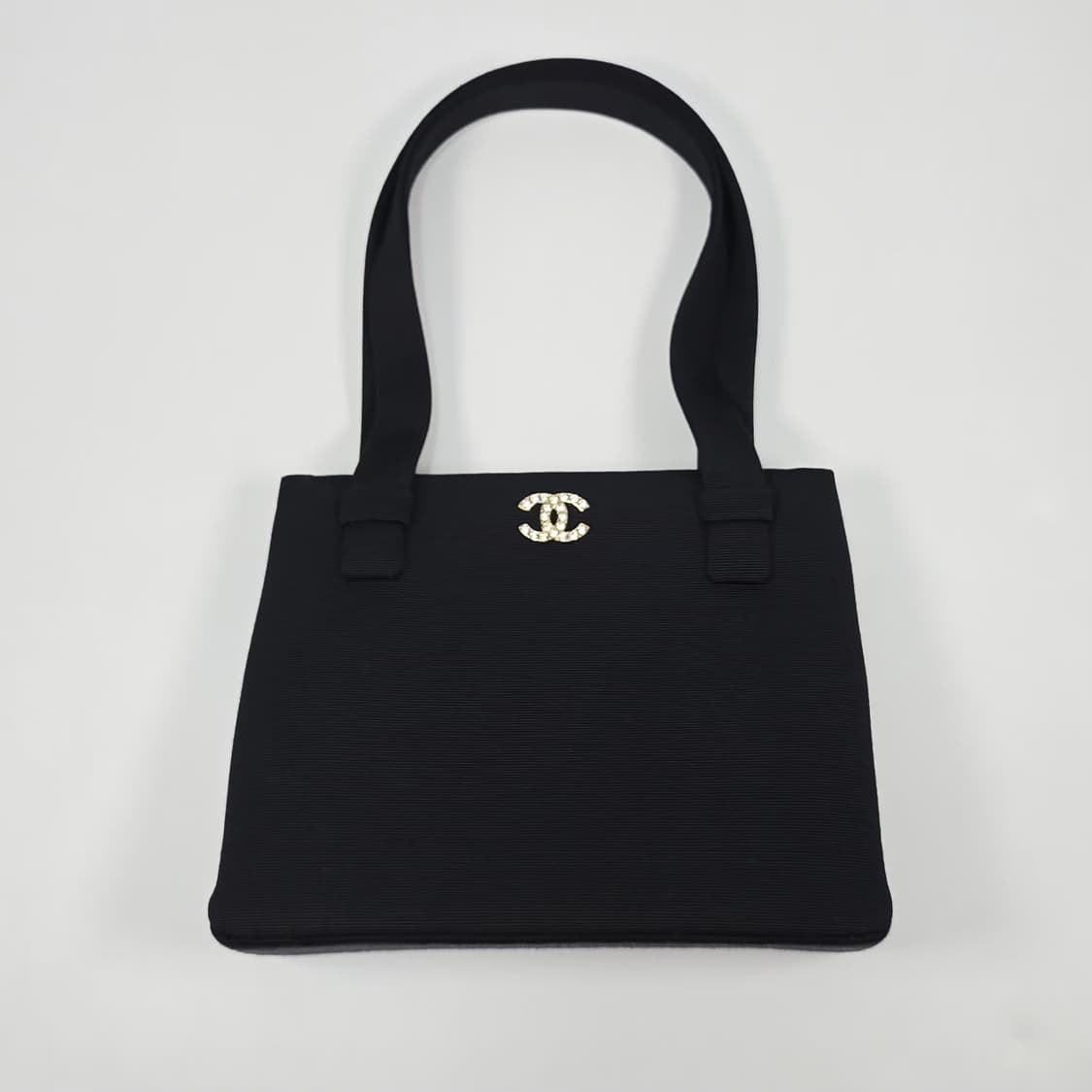 샤넬 라인스톤 CC 그로그랭 미니 핸들백 상품이미지2