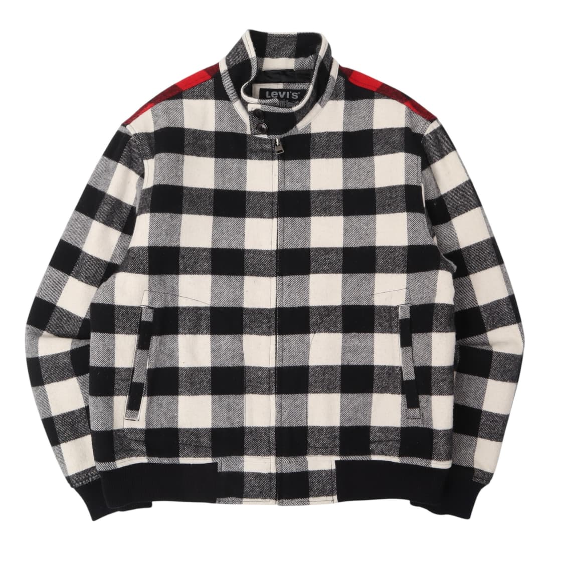 리바이스 타탄 체크 울 자켓 상품이미지1