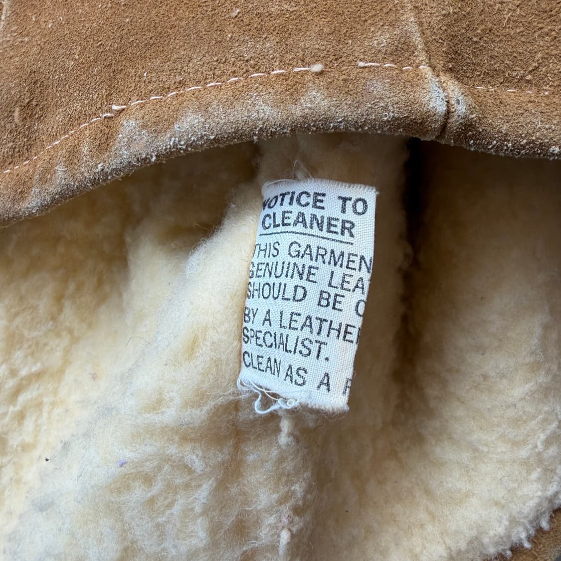 60s usa 스웨이드 베스트 상품이미지6