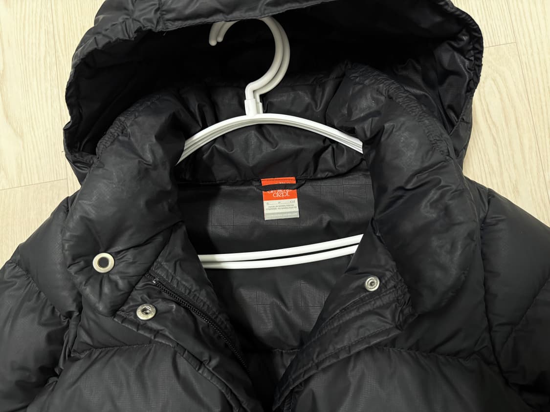 여성 S / 나이키 덕다운 블랙 패딩 상품이미지4