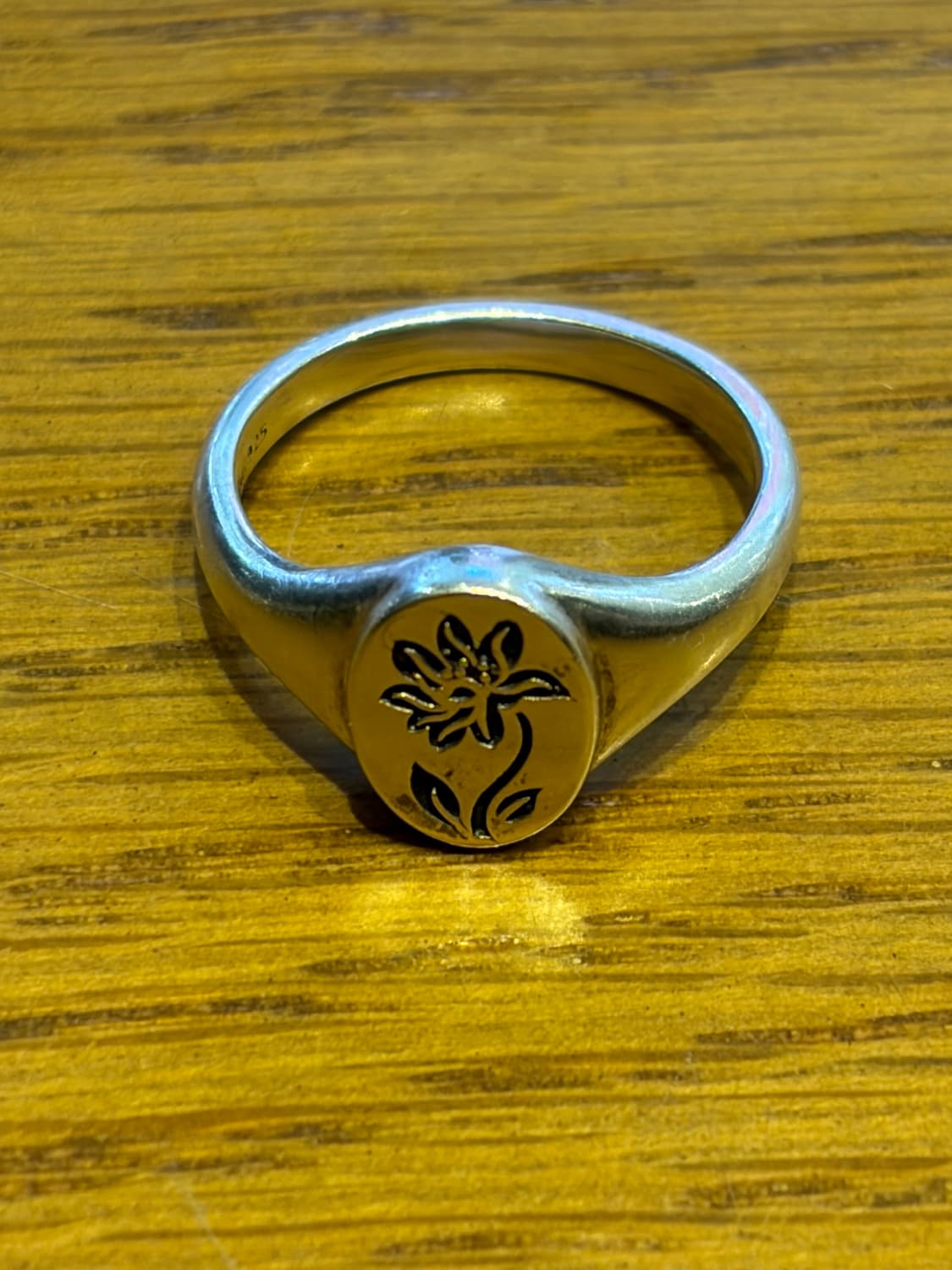 🌼 실버 925 플라워 시그넷 링 상품이미지9