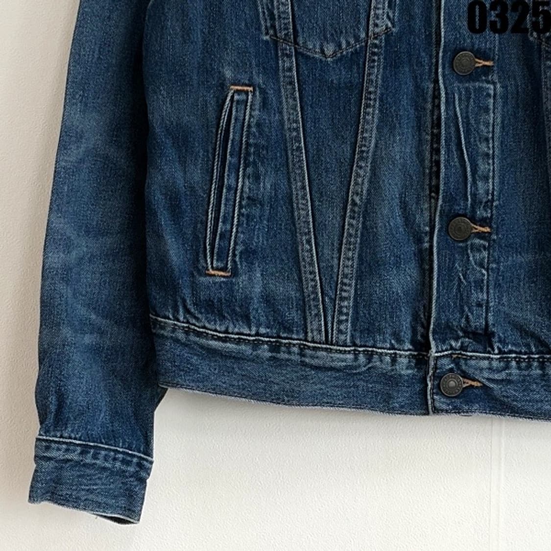 폴로 랄프로렌 패치 데님 트러커 자켓 S 0325  상품이미지5
