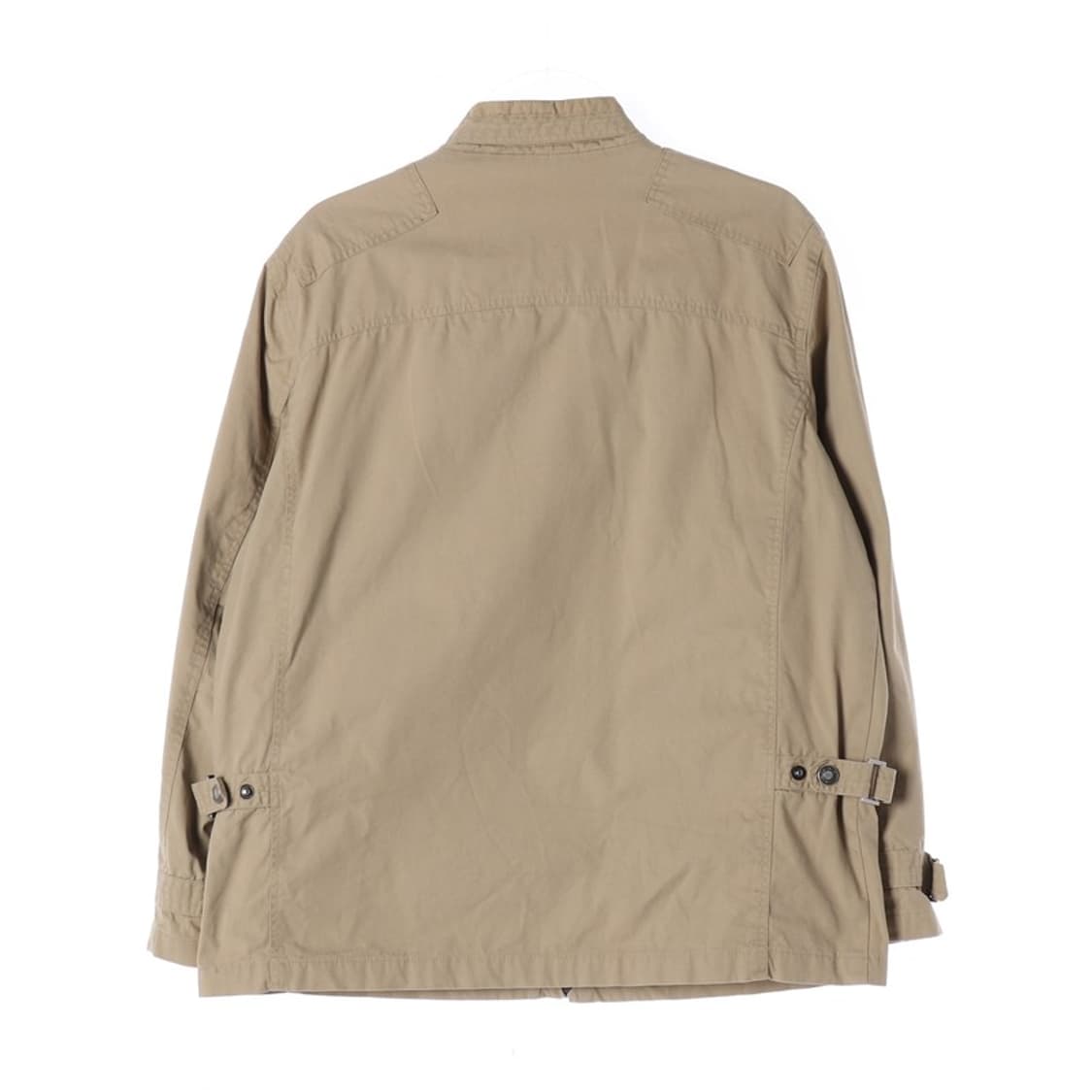 CRENCIA 베이지 워크 웨어 코튼 집업 자켓 L 상품이미지3