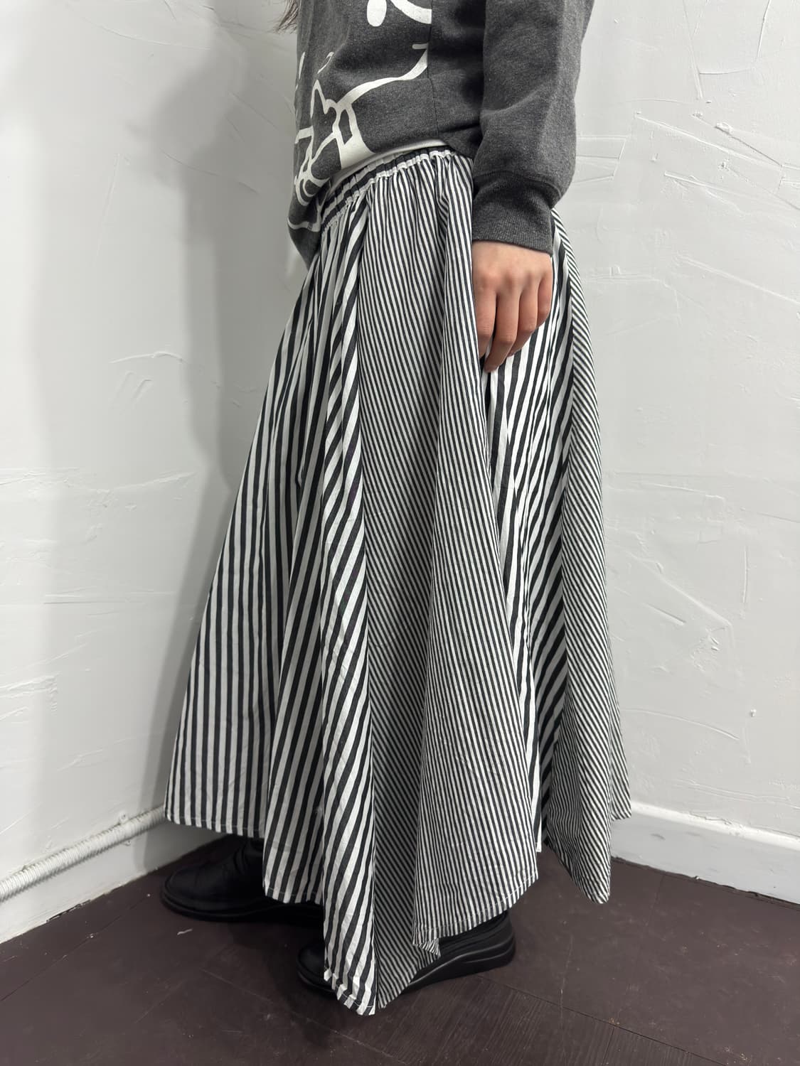 stripe design skirt 상품이미지6
