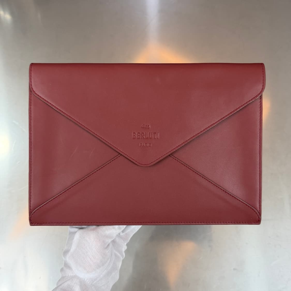 벨루티 레더 스웨이드 클러치 상품이미지2