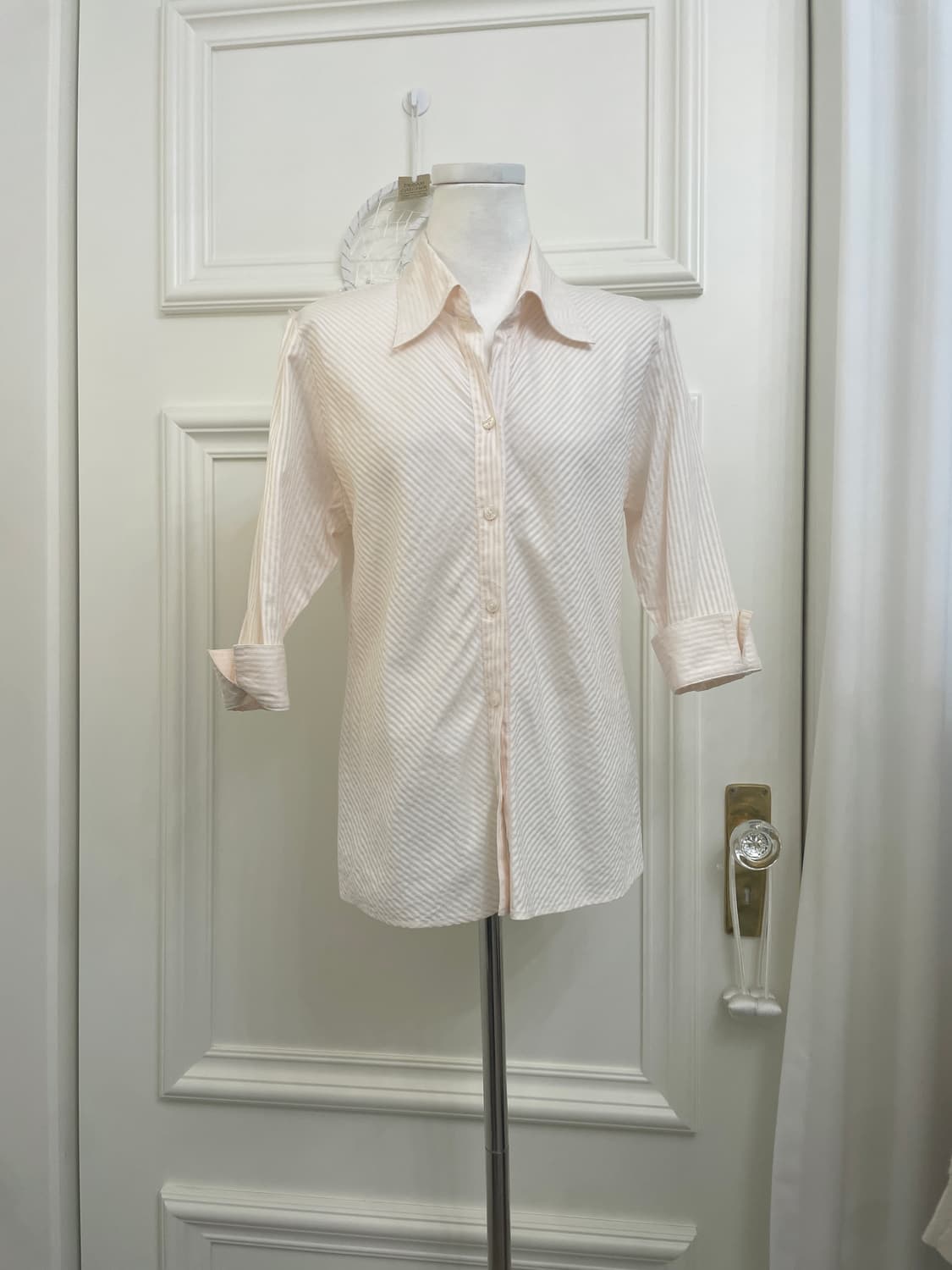sheer coral basic shirt(size-11) 상품이미지1