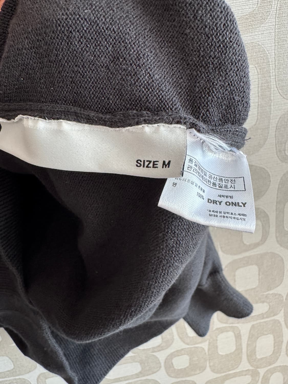 BIRTHDAYSUIT 벌스데이수트 MA-1 니트 M 상품이미지5