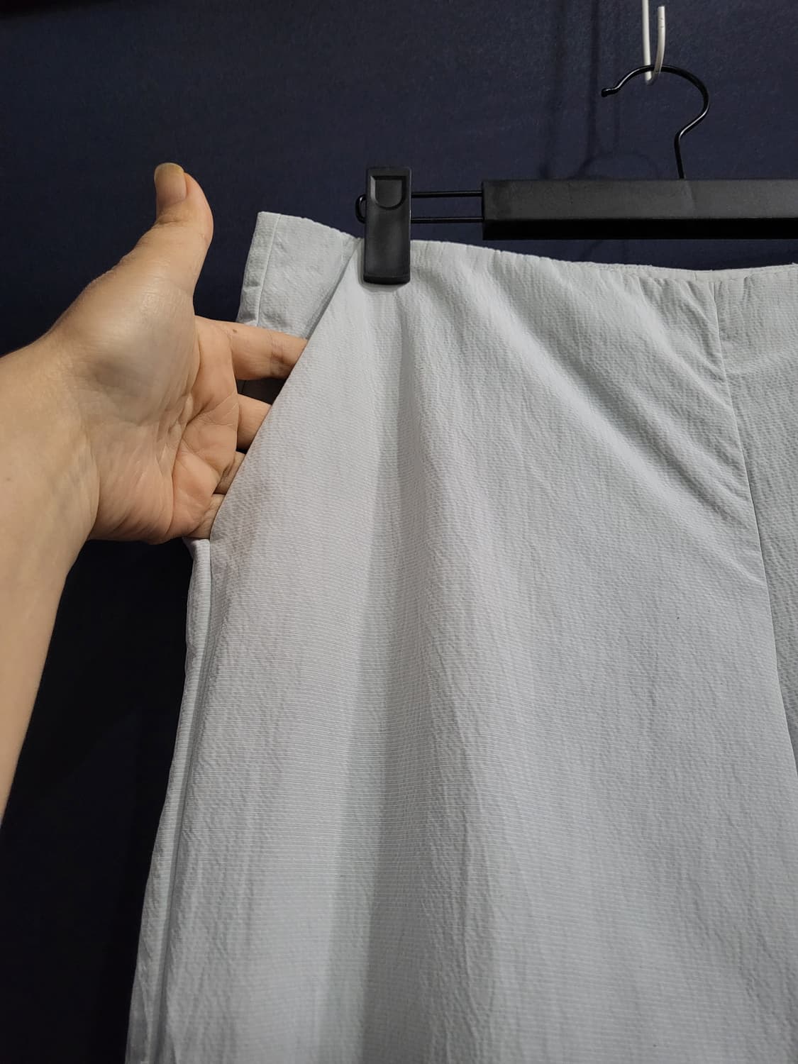 조르지오 아르마니 시어서커 와이드 팬츠 상품이미지3