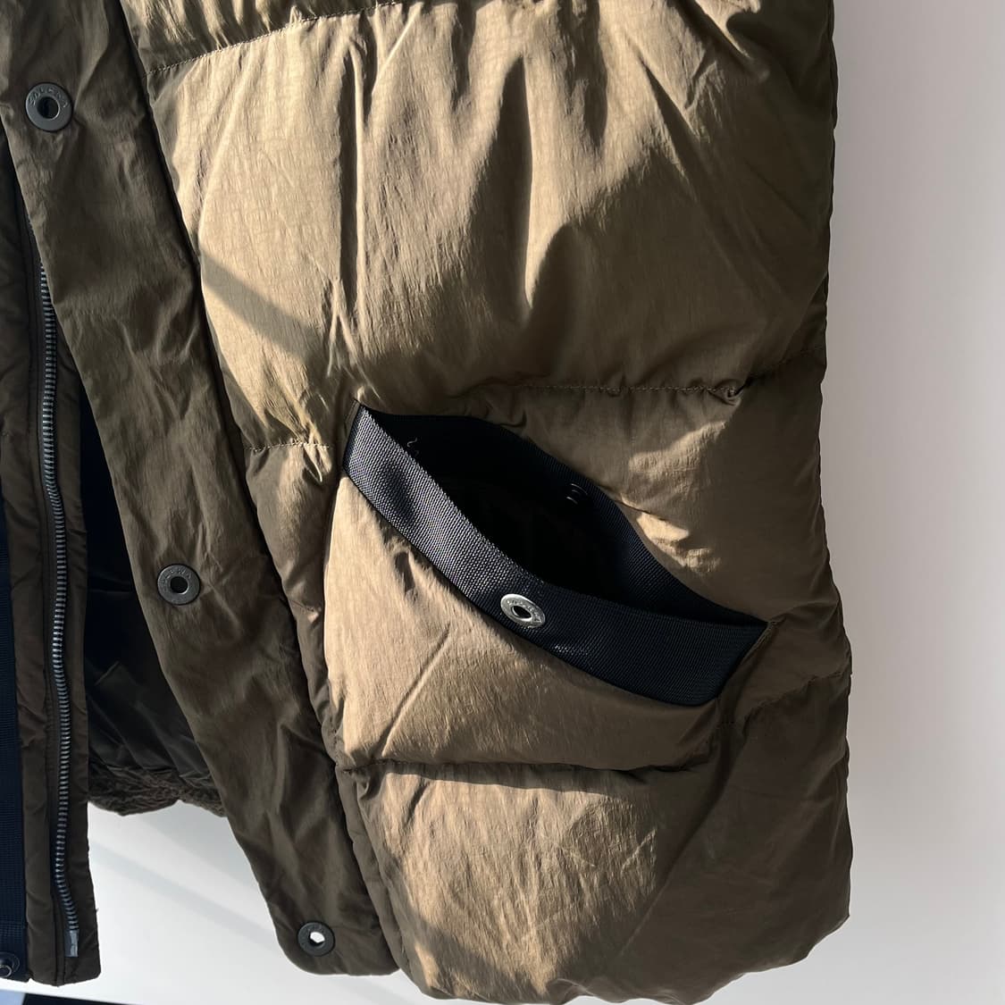 SALEWA 덕다운 베스트 XL 카키브라운 상품이미지3