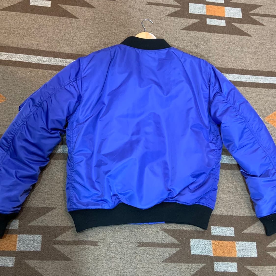 미사용)Schott 쇼트 블루 Ma-1 플라이트 자켓 L 105 상품이미지5