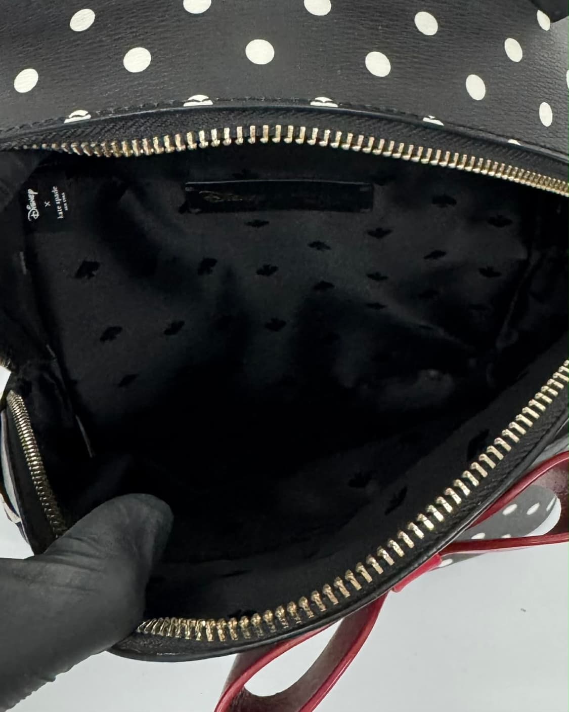 케이트 스페이드 x 디즈니 미니마우스 폴카닷 도트 땡땡이 미니 백팩 상품이미지8