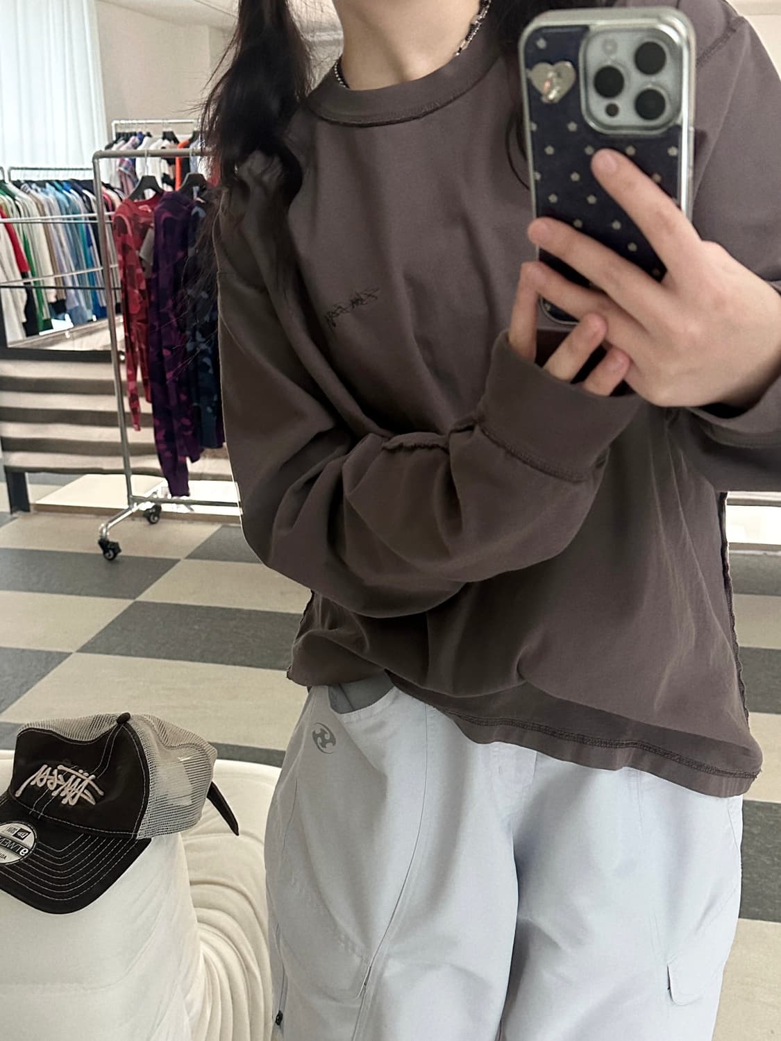 스투시 25SS 레이지 롱슬리브  상품이미지1