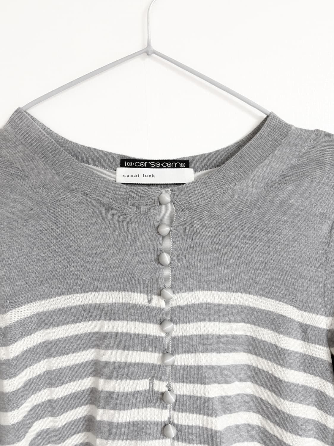 사카이 실크 코튼 가디건 상품이미지2