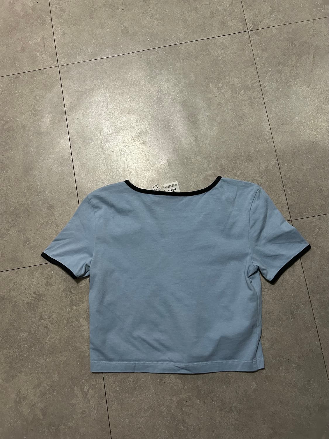 아디다스 우먼 슬림 빈티지 크롭 티셔츠  44size   상품이미지6