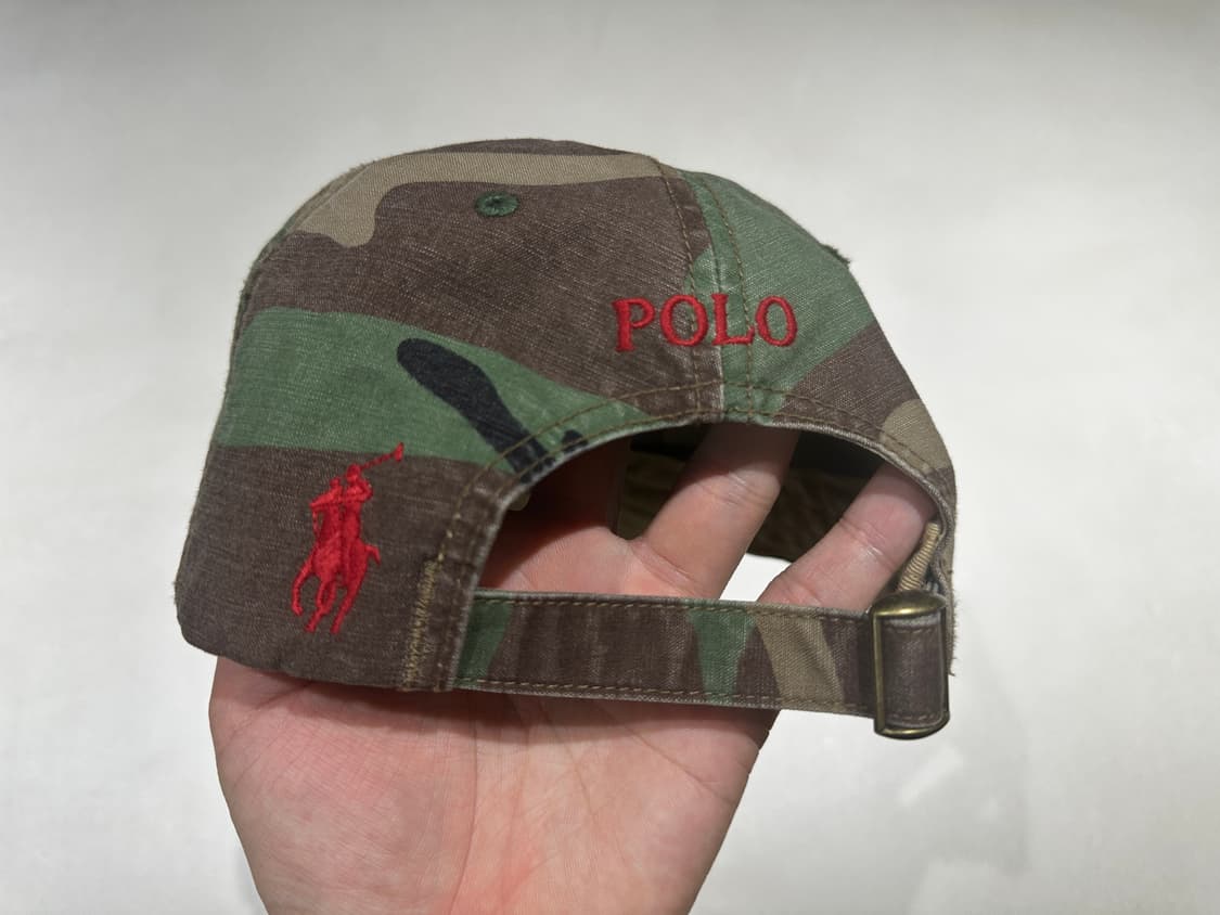 폴로 카모 캡모자 상품이미지3