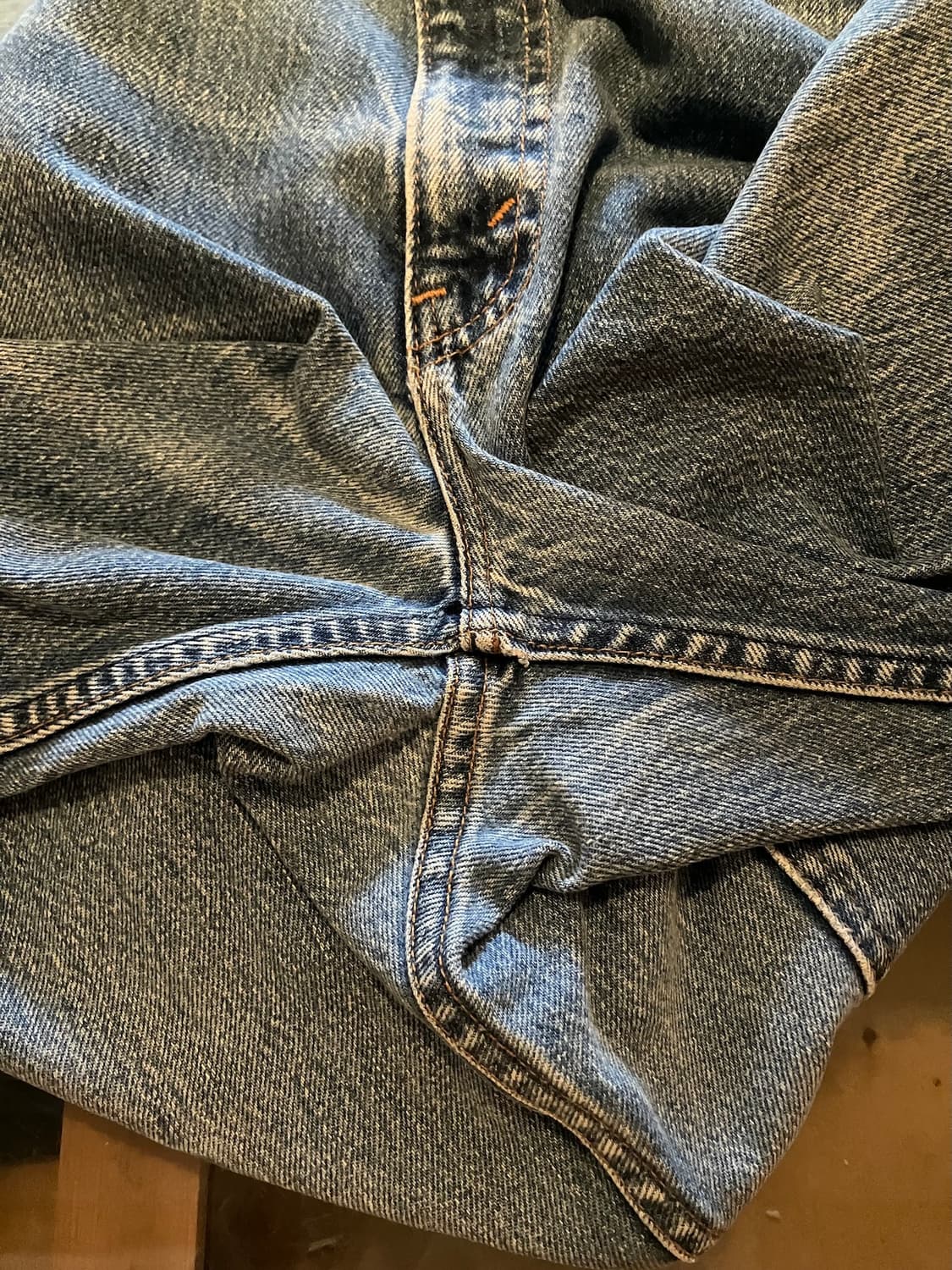 90s USA 빈티지 리바이스 517 부츠컷 데님 팬츠 상품이미지8
