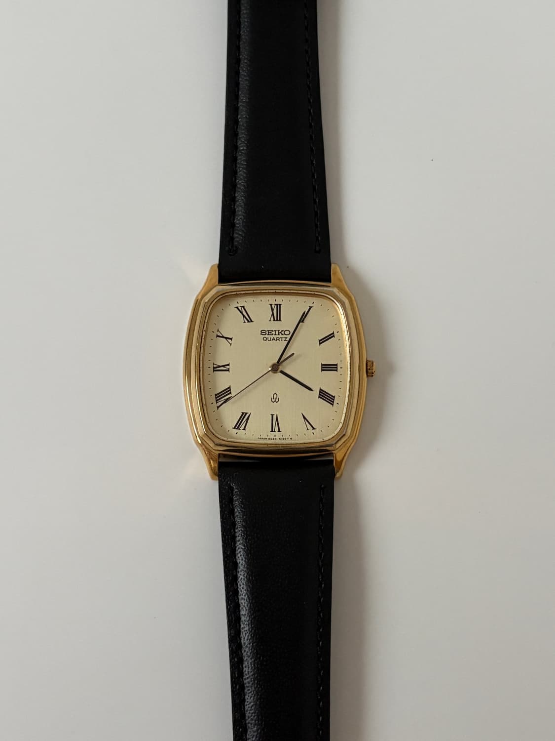 1980s Chariot Roman Gold Tank Quartz 상품이미지3