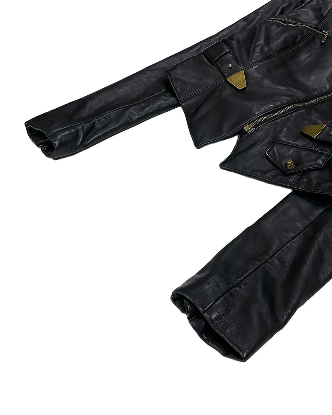 Alexander Wang 패디드 레더 라이더 자켓 상품이미지4