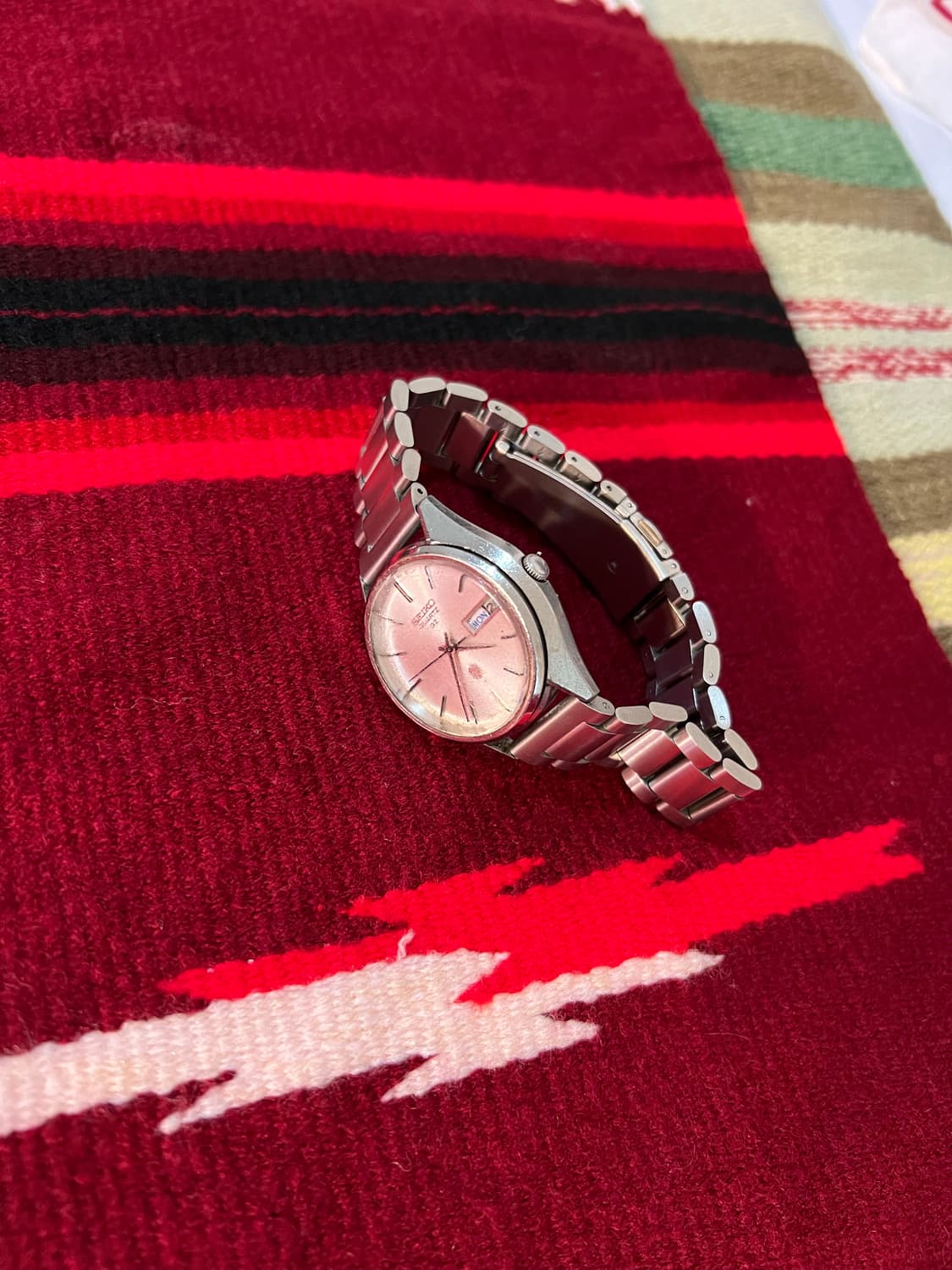 Seiko QZ 80년대 빈티지 워치 상품이미지8