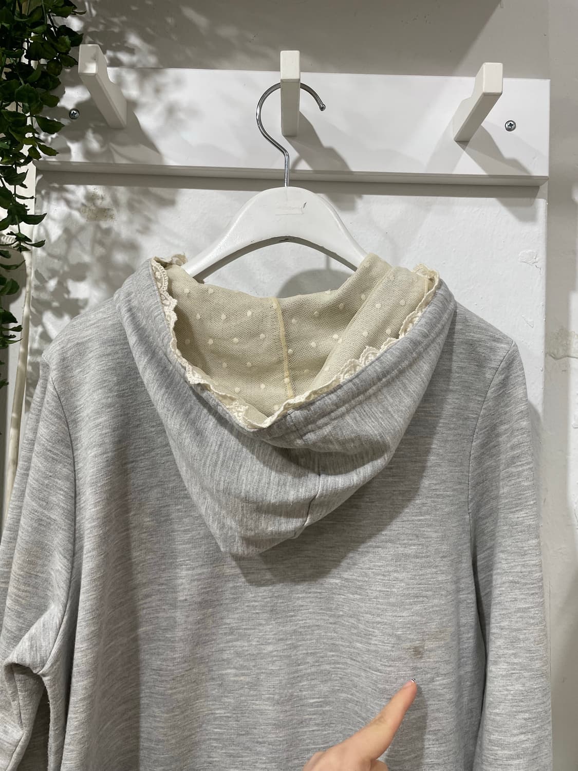 lace mori hoodie jacket 상품이미지9