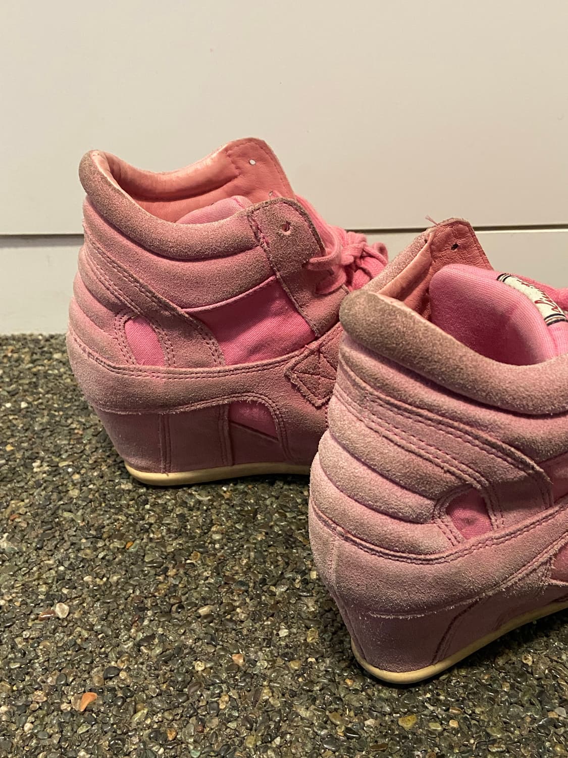 아쉬(Ash) 웨지힐 하이탑 스니커즈 핑크 상품이미지4