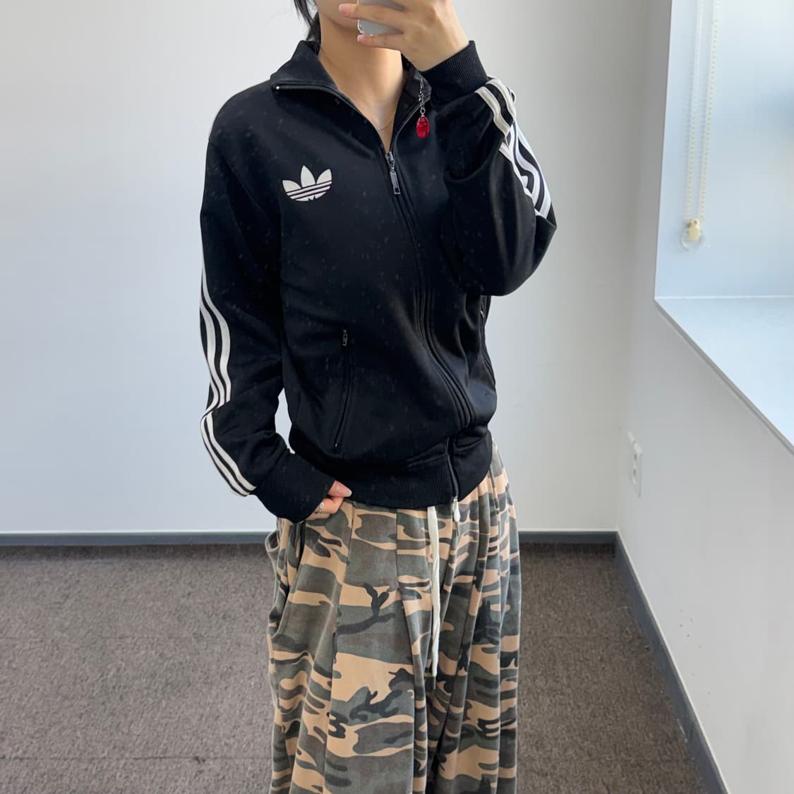 Adidas 아디다스 블랙 구파 져지 상품이미지2