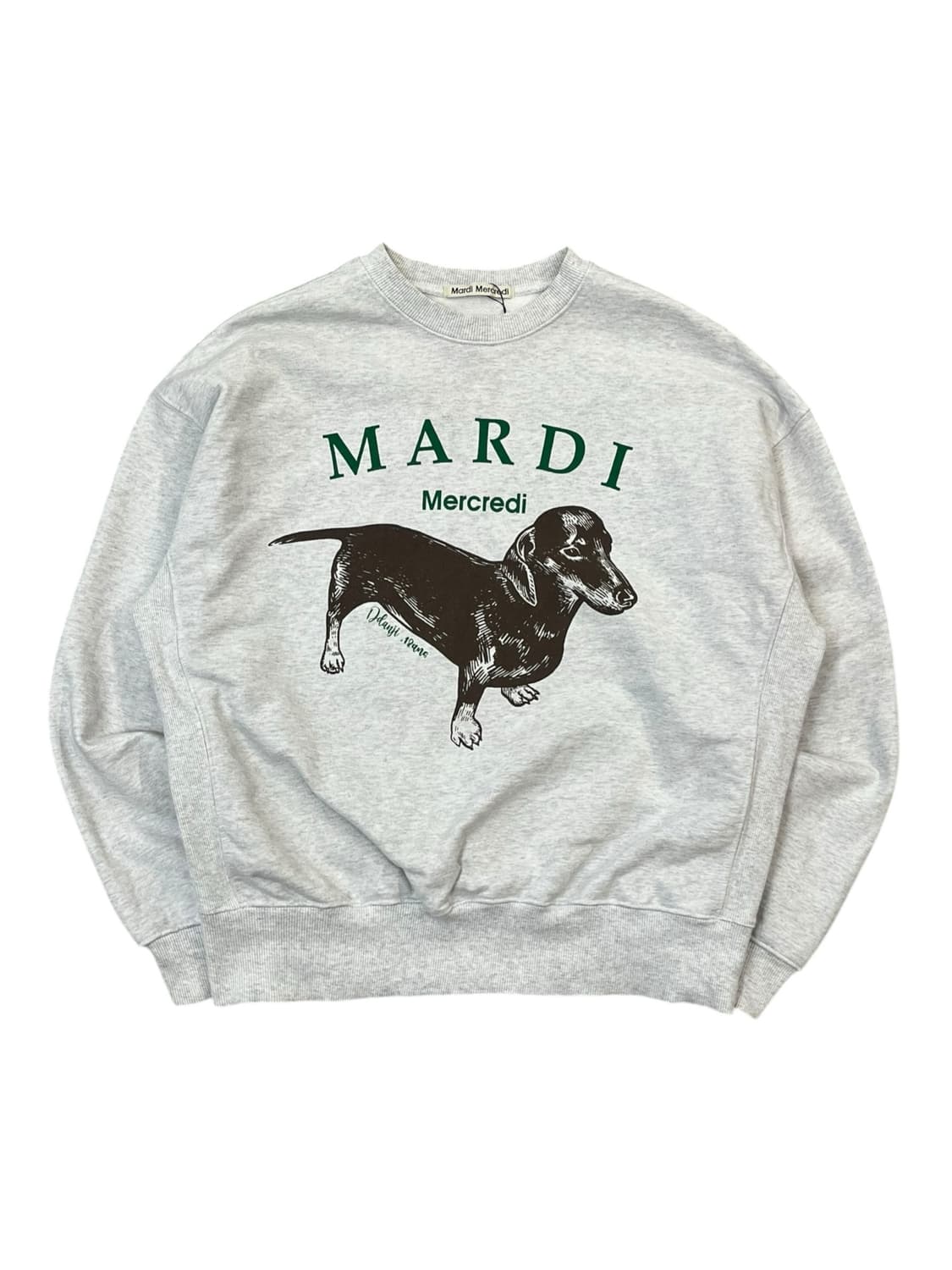 마르디 메르크디 맨투맨 그레이 M #csz1880 상품이미지3