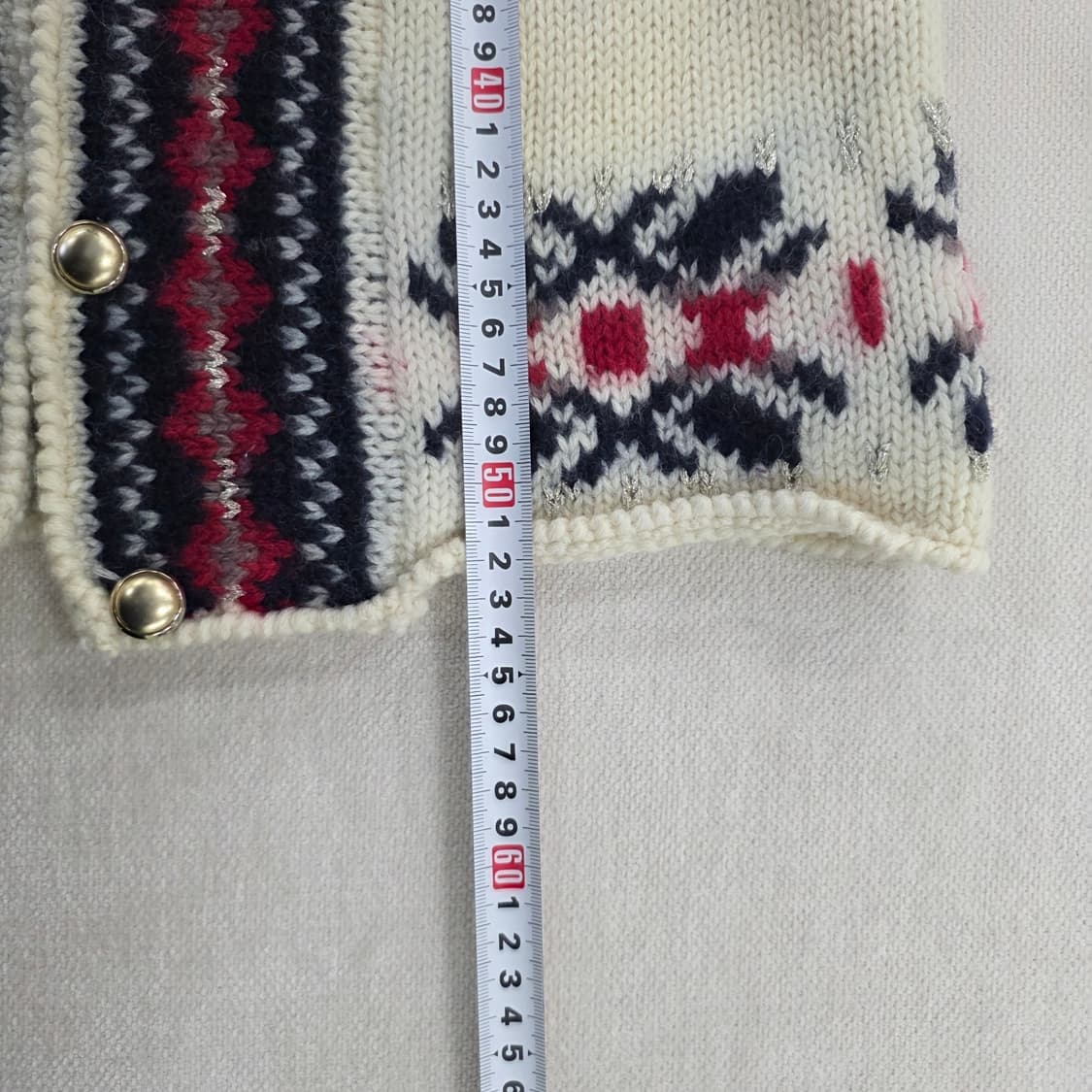 [실측] Gerulan 울 노르딕 가디건 0210J 상품이미지9