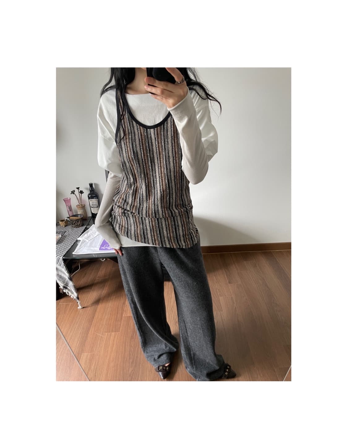 [ikka] 2-way sleeve top 상품이미지10