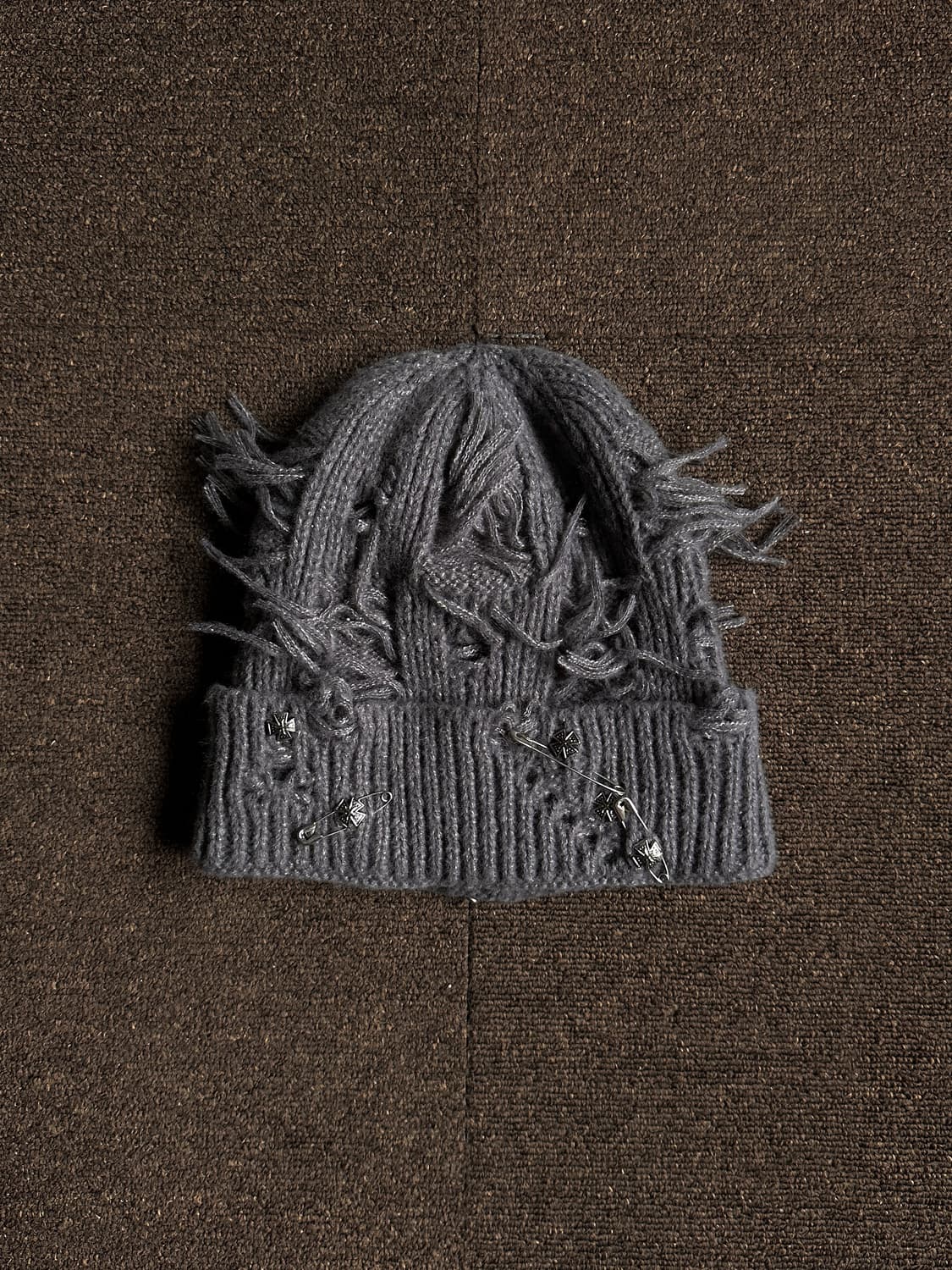 비즈 그런지 비니 Gray 상품이미지7