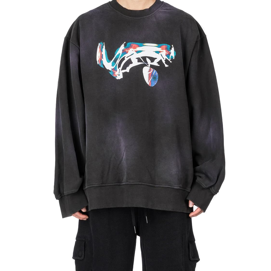 [새상품] 네임세이크(NAMESAKE) 샌드워싱 플로터 맨투맨 상품이미지3