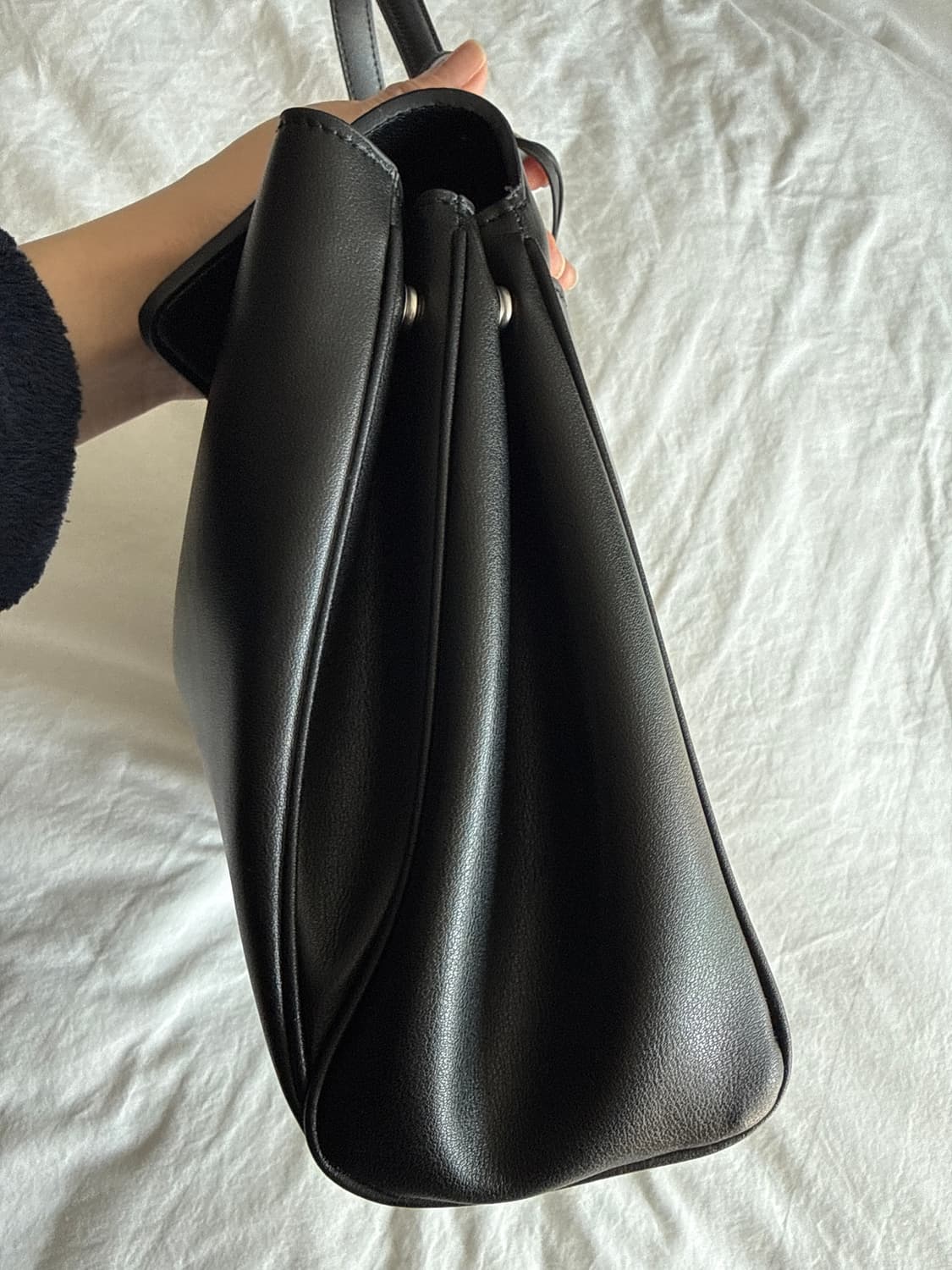 여성 스퀘어 소가죽백 상품이미지9