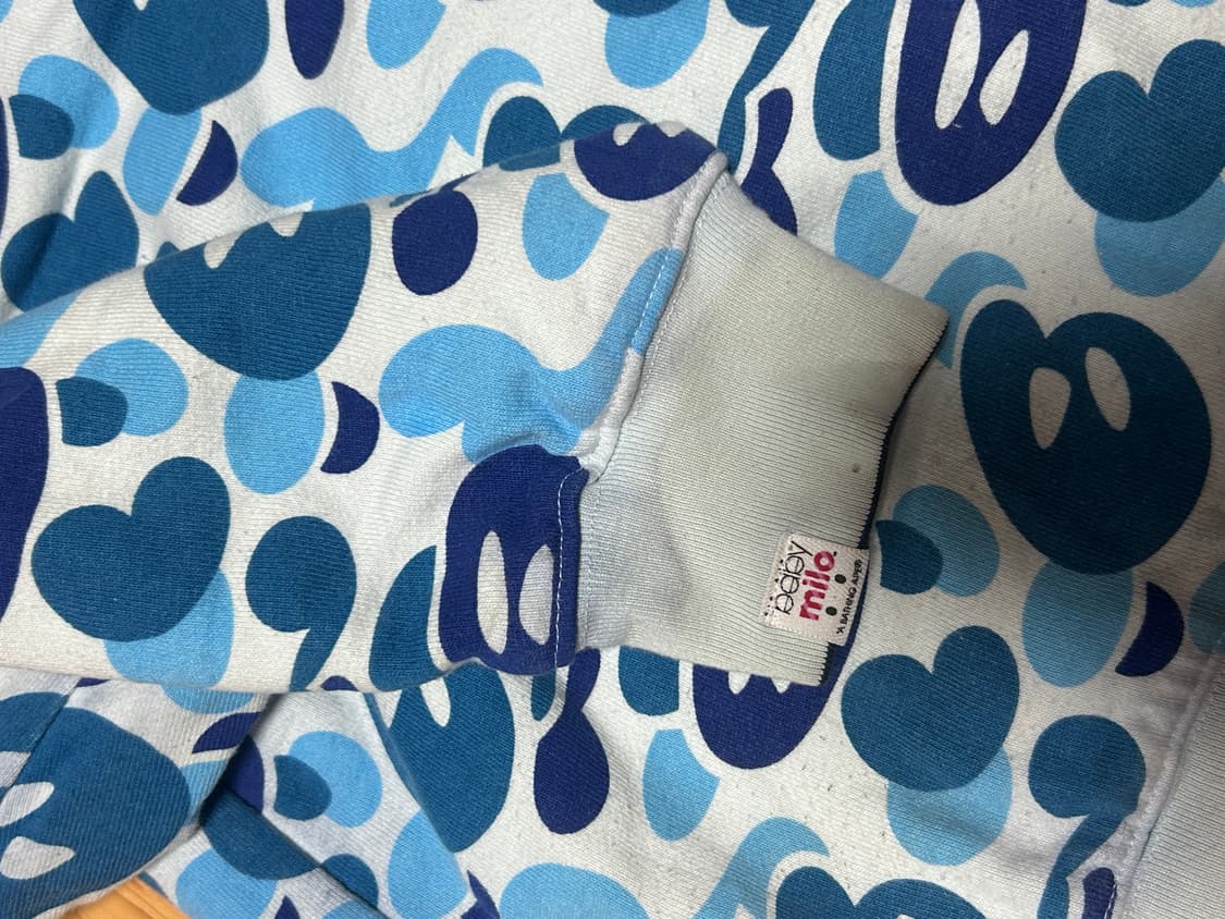 베이프 청계& 베이미마일로  리버서벌 맨투맨 상품이미지8