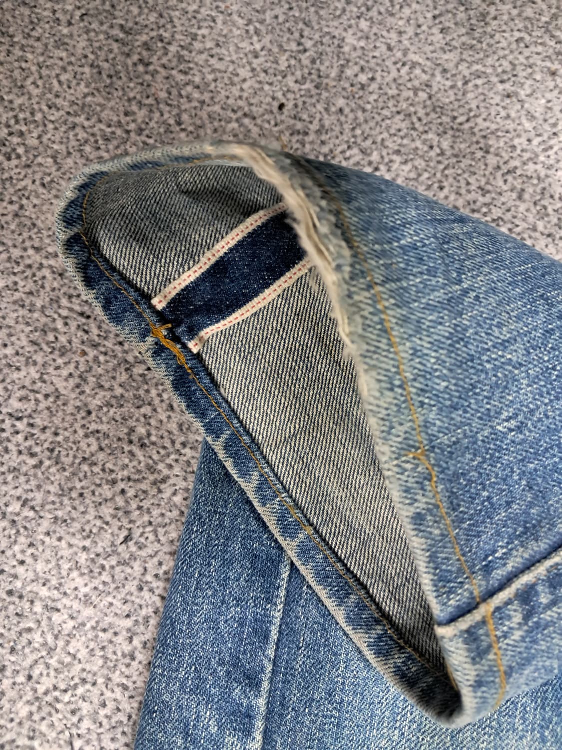 리바이스502 셀비지 상품이미지4