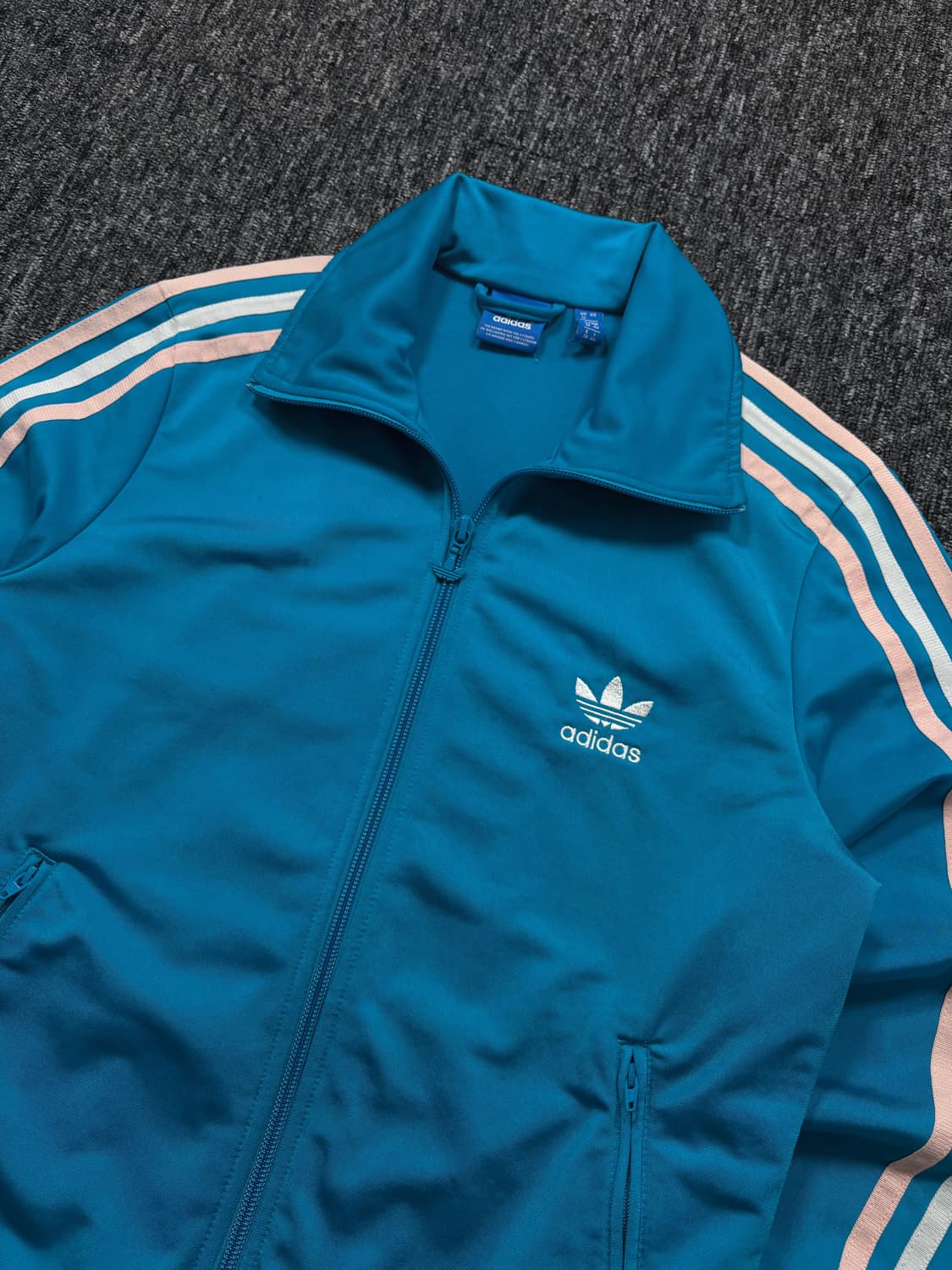 아디다스 블루 트랙탑 져지 상품이미지4