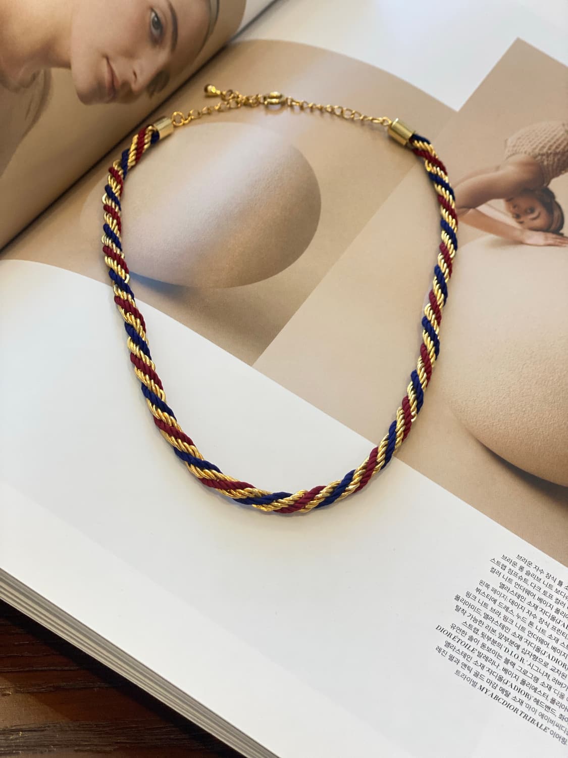 빈티지 트리 꼬임 초커 목걸이 상품이미지4