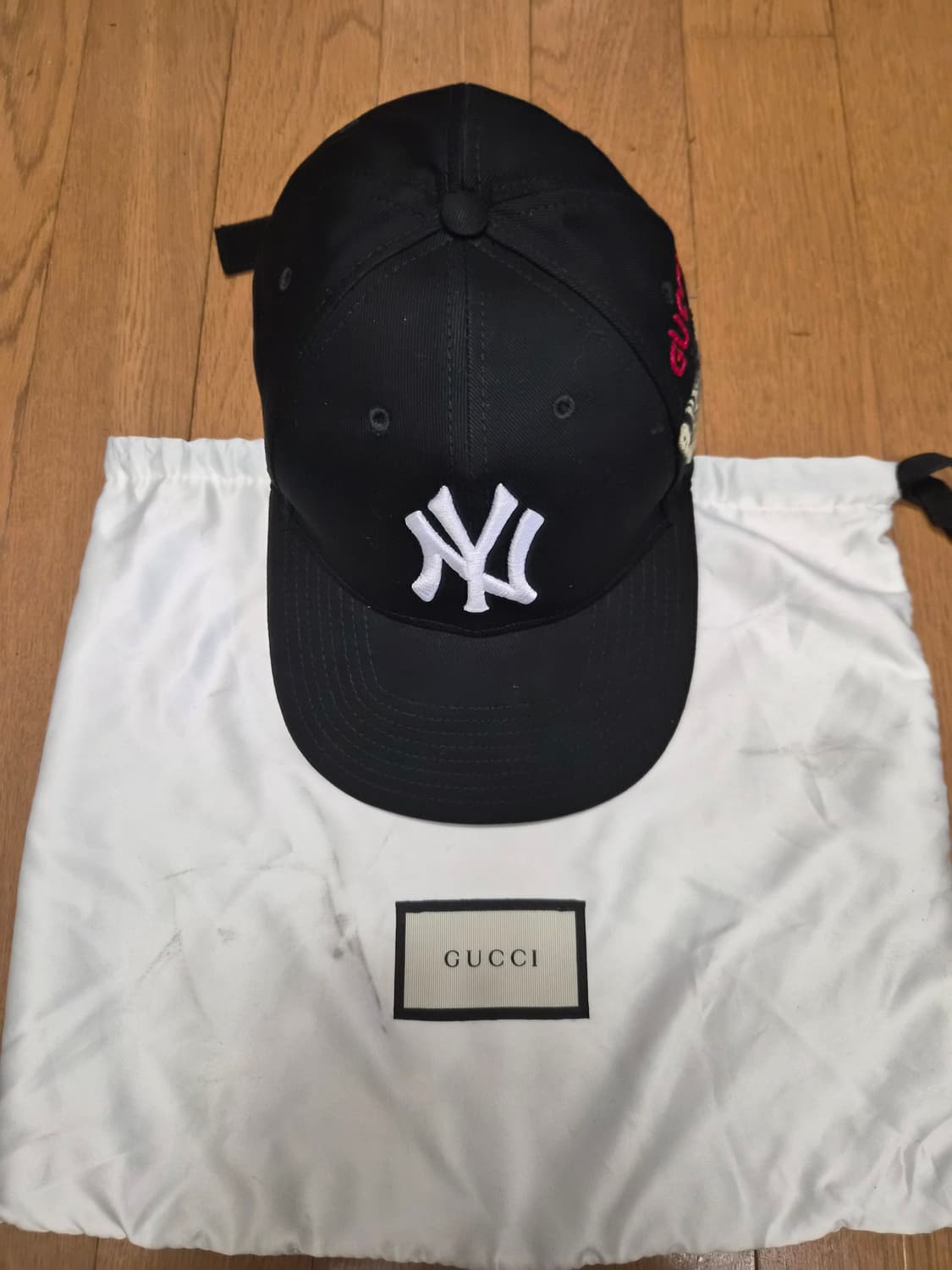 (정품) 구찌 MLB 콜라보 볼캡 OS (명품 남자 여자 모자) 상품이미지2