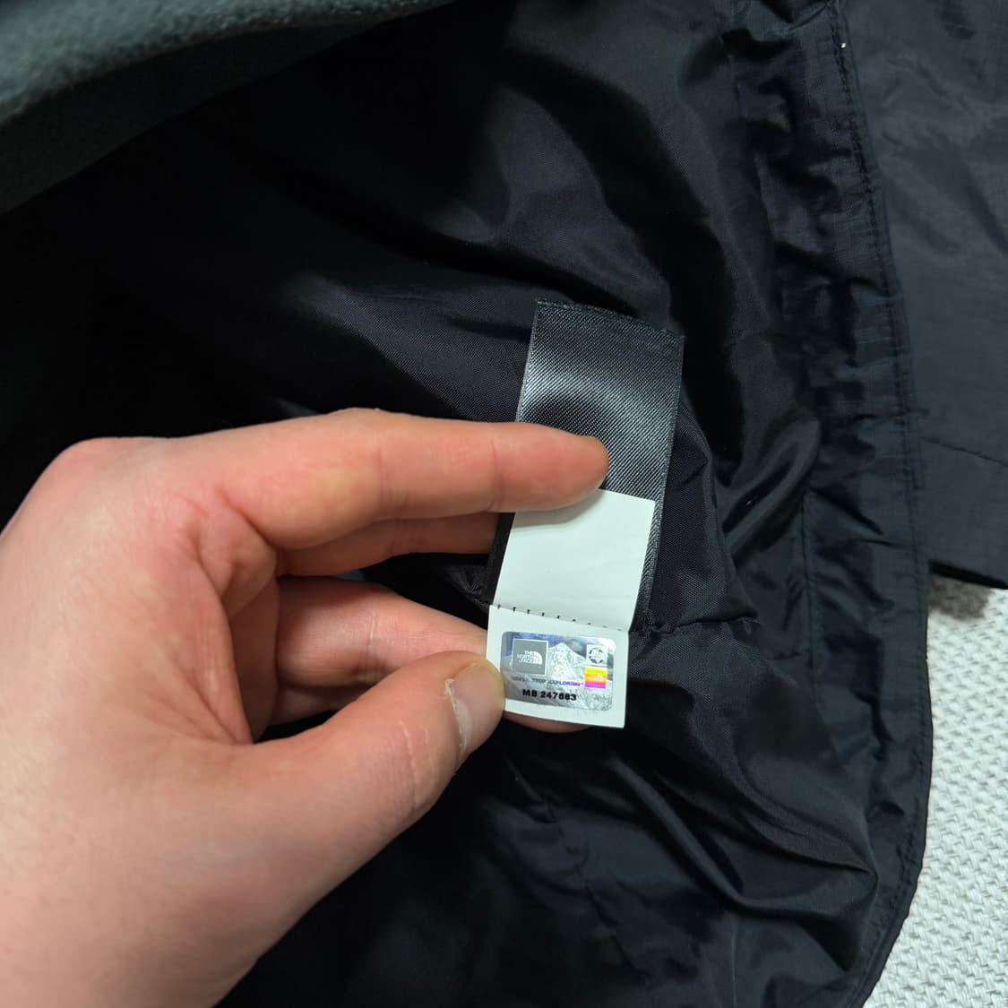 노스페이스 하이벤트 바람막이 자켓 (후리스 내피) 상품이미지7