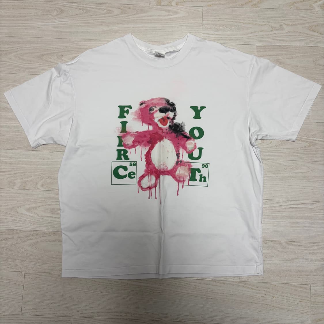 블랙아웃 피어스 브레이킹배드 화이트 티셔츠 m 상품이미지1