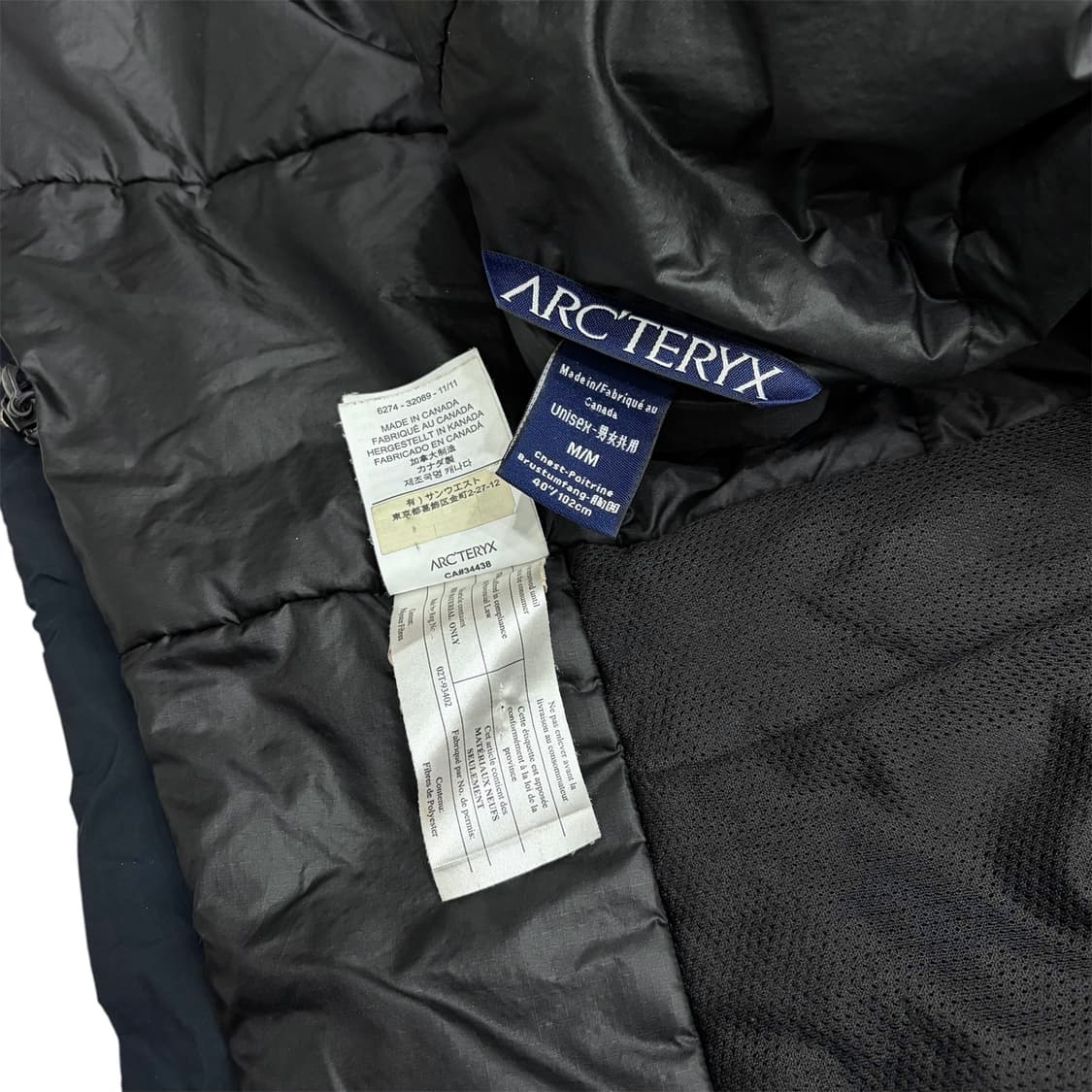 아크테릭스 피션 고어텍스 프로 패딩 스타일 바람막이 자켓 m 상품이미지5