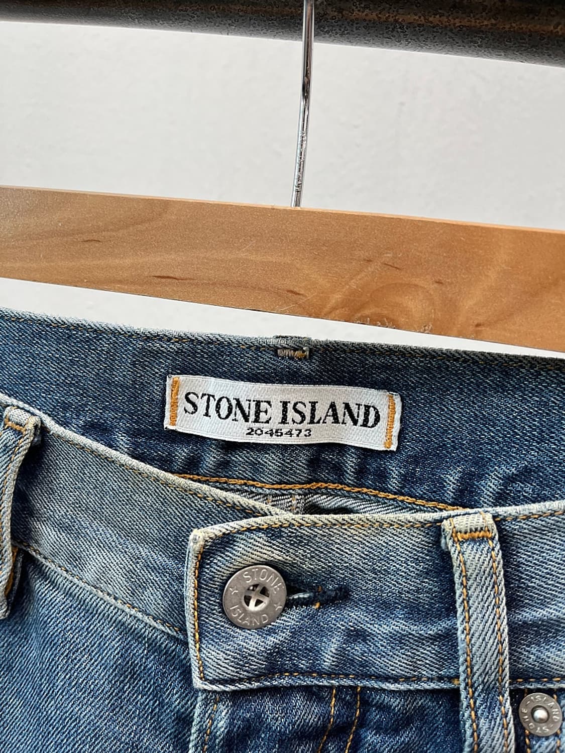 34) 스톤아일랜드 와펜 중청데님 상품이미지5