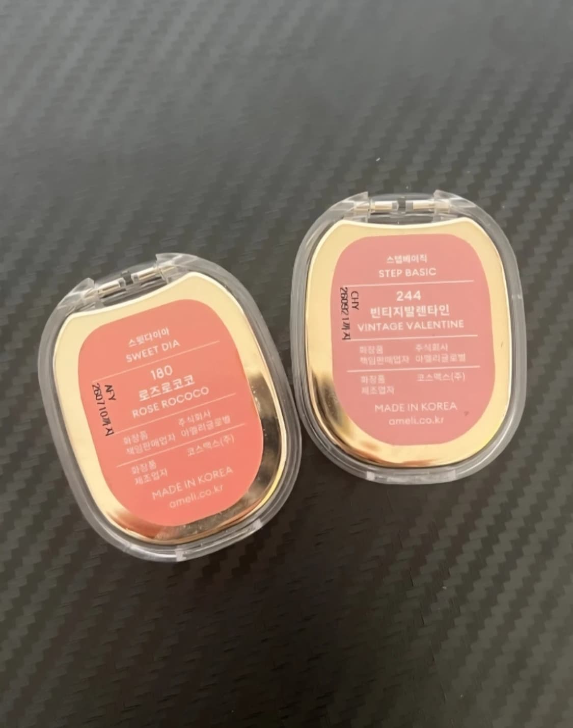 (단종템 1회발색)아멜리 로즈로코코 아이섀도우 화장품 봄 메이컵 추천 상품이미지5